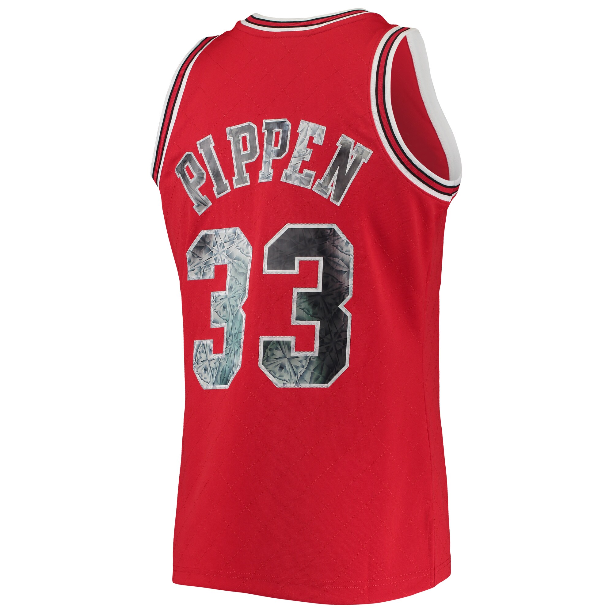 Scottie Pippen Chicago Bulls Mitchell & Ness 1997/98 Hardwood Classics NBA 75th Anniversary Diamond Swingman Jersey – Red Clowdercats