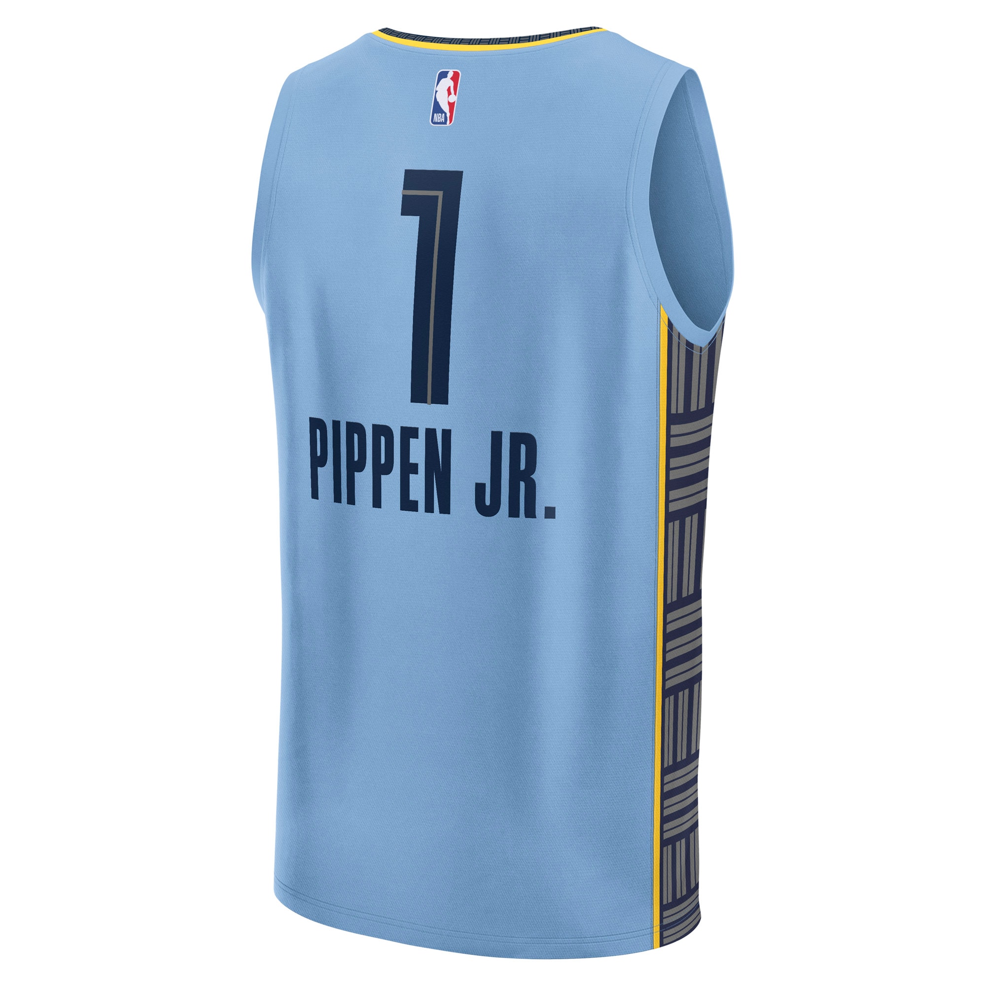 Scotty Pippen Jr. Memphis Grizzlies Fanatics Fast Break Replica Player Jersey – Statement Edition – Light Blue Clowdercats