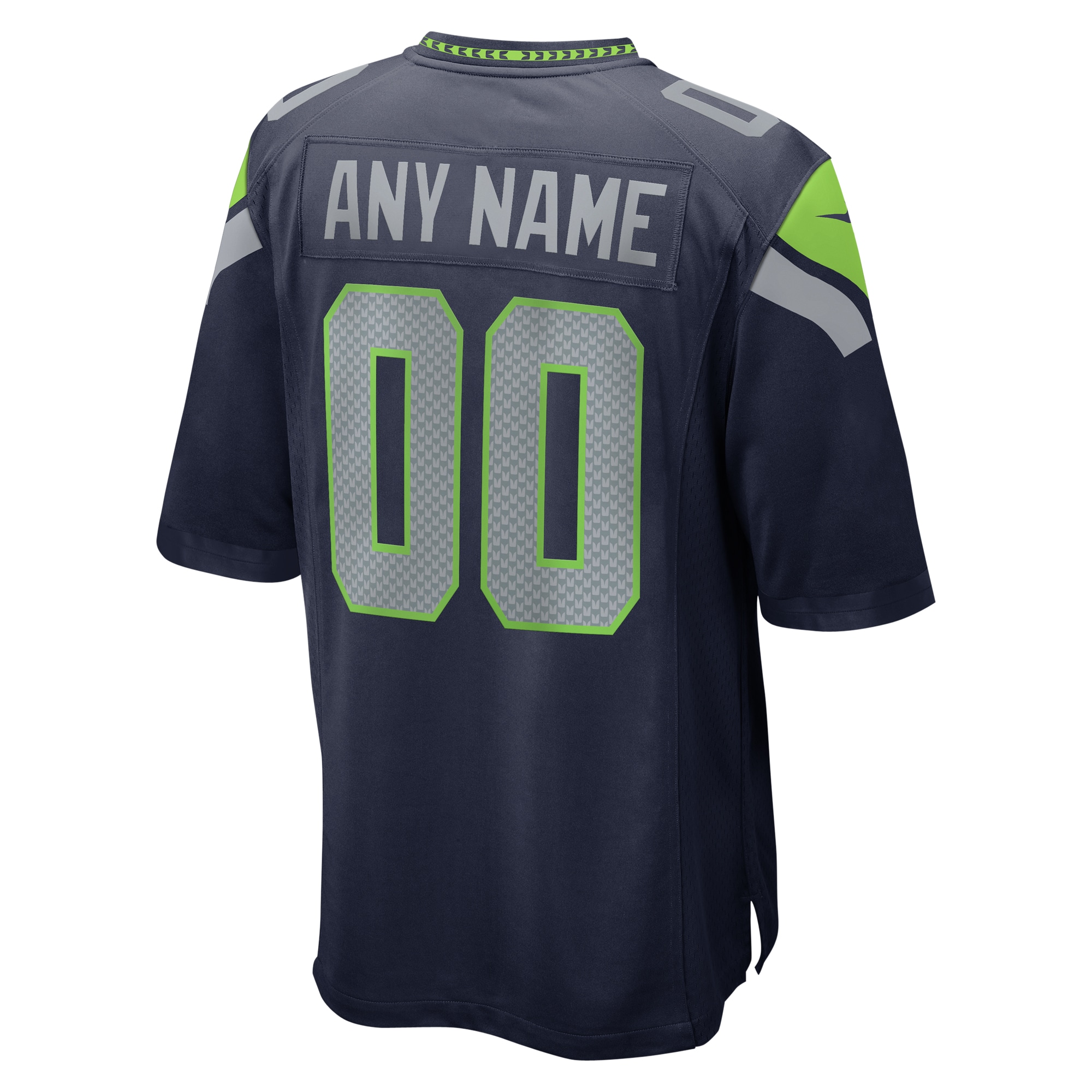 Seattle Seahawks Nike Custom Game Jersey – College Navy Clowdercats