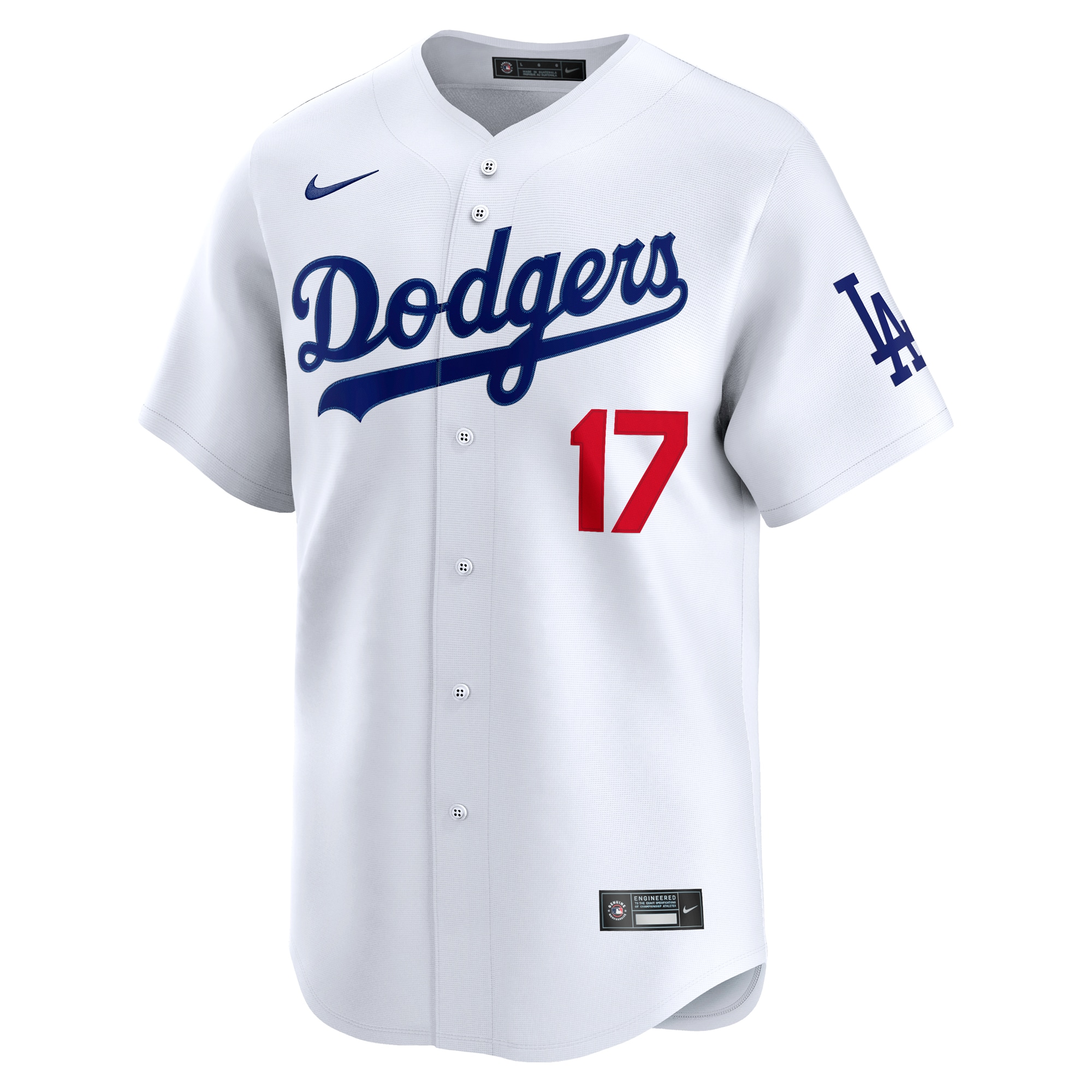 Shohei Ohtani Los Angeles Dodgers Nike Home Limited Player Jersey – White