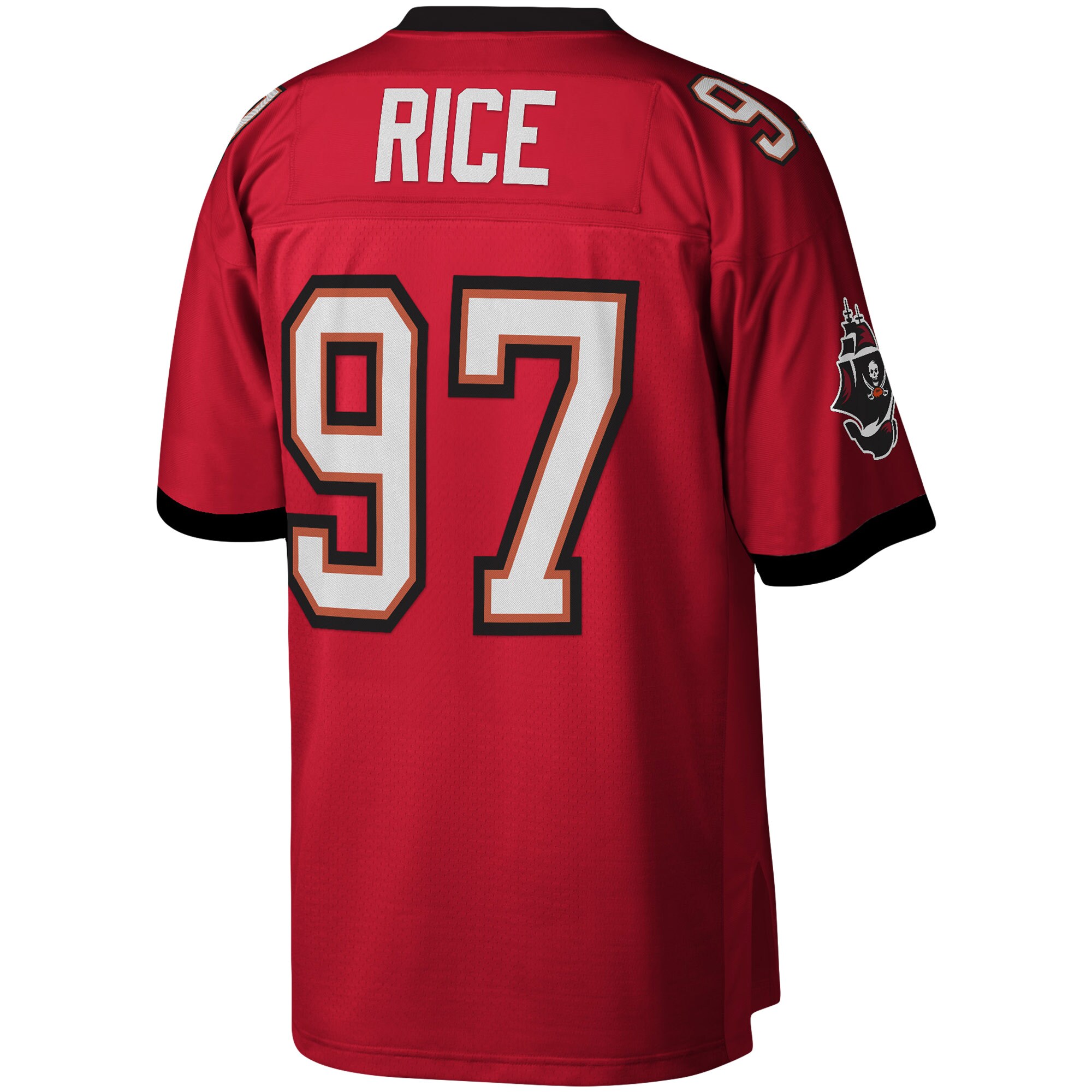 Simeon Rice Tampa Bay Buccaneers Mitchell & Ness Legacy Replica Jersey – Red Clowdercats