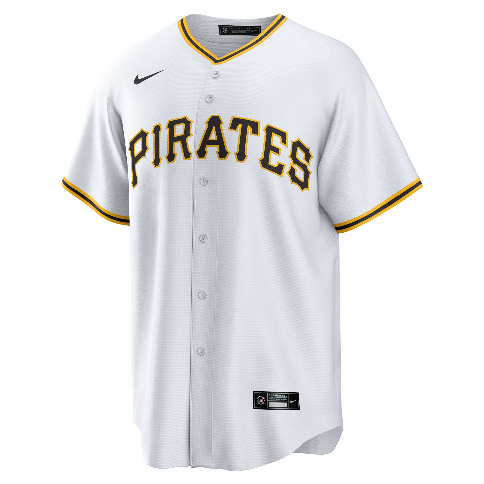 Spencer Horwitz Pittsburgh Pirates Nike Home Replica Jersey – White