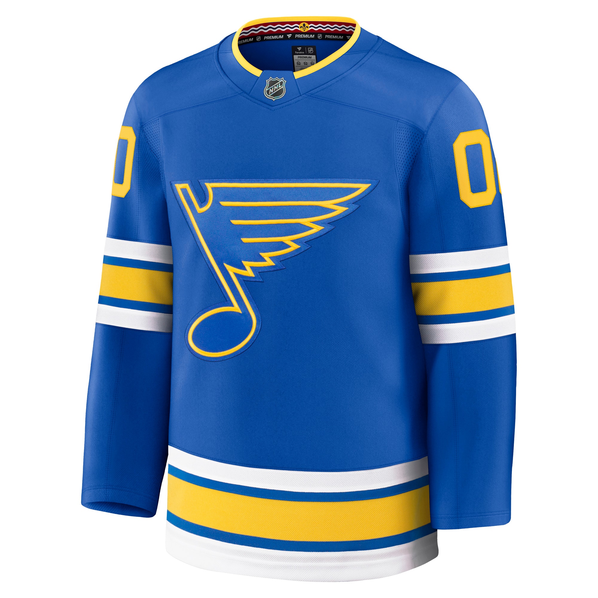 St. Louis Blues Fanatics Home Premium Custom Jersey – Blue Clowdercats
