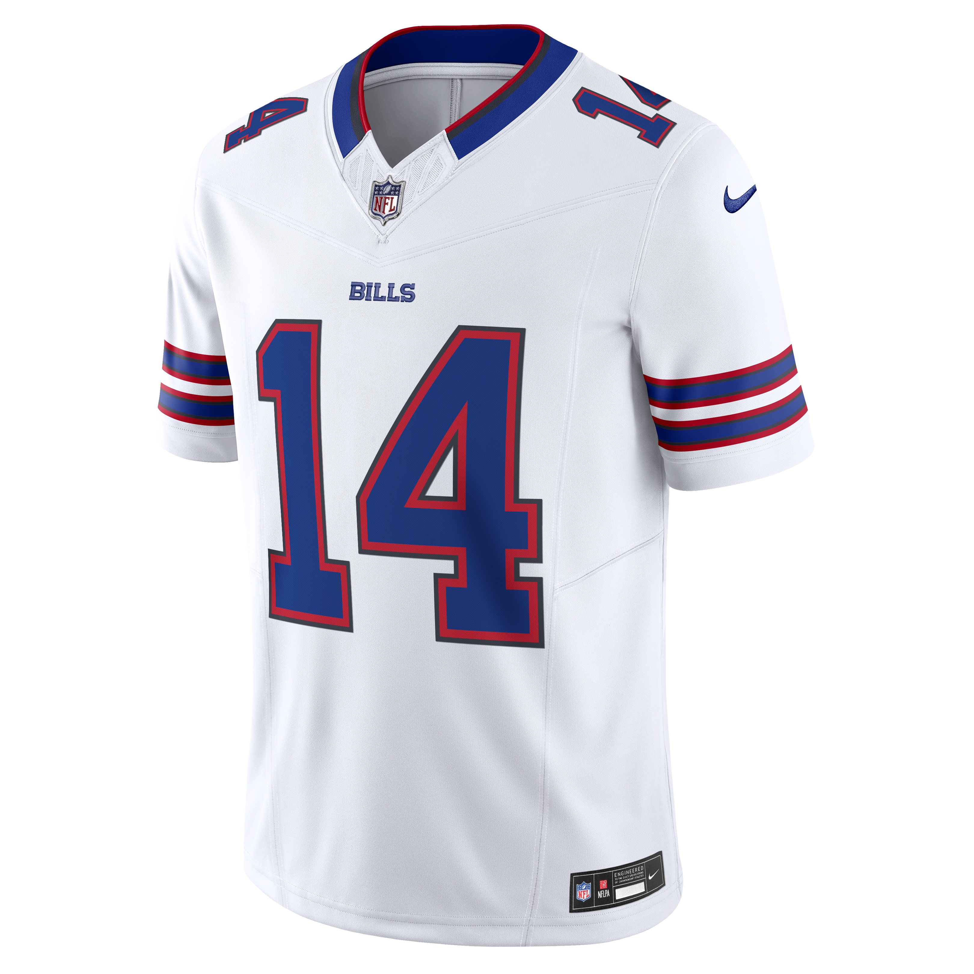 Stefon Diggs Buffalo Bills Nike Vapor F.U.S.E. Limited Jersey – White Clowdercats
