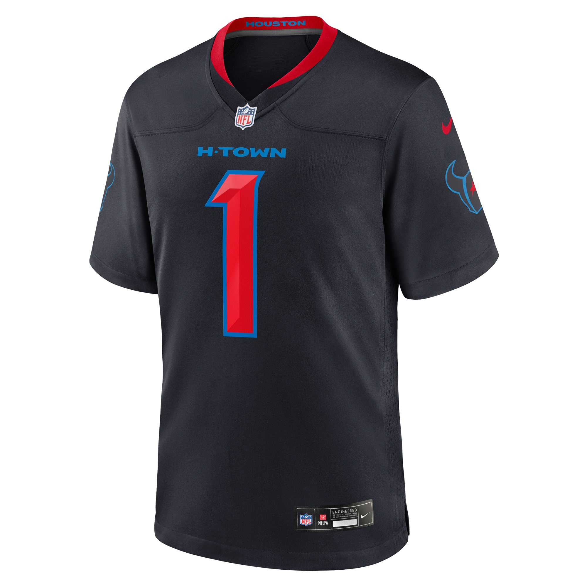 Stefon Diggs Houston Texans Nike Alternate Game Jersey – Navy Clowdercats