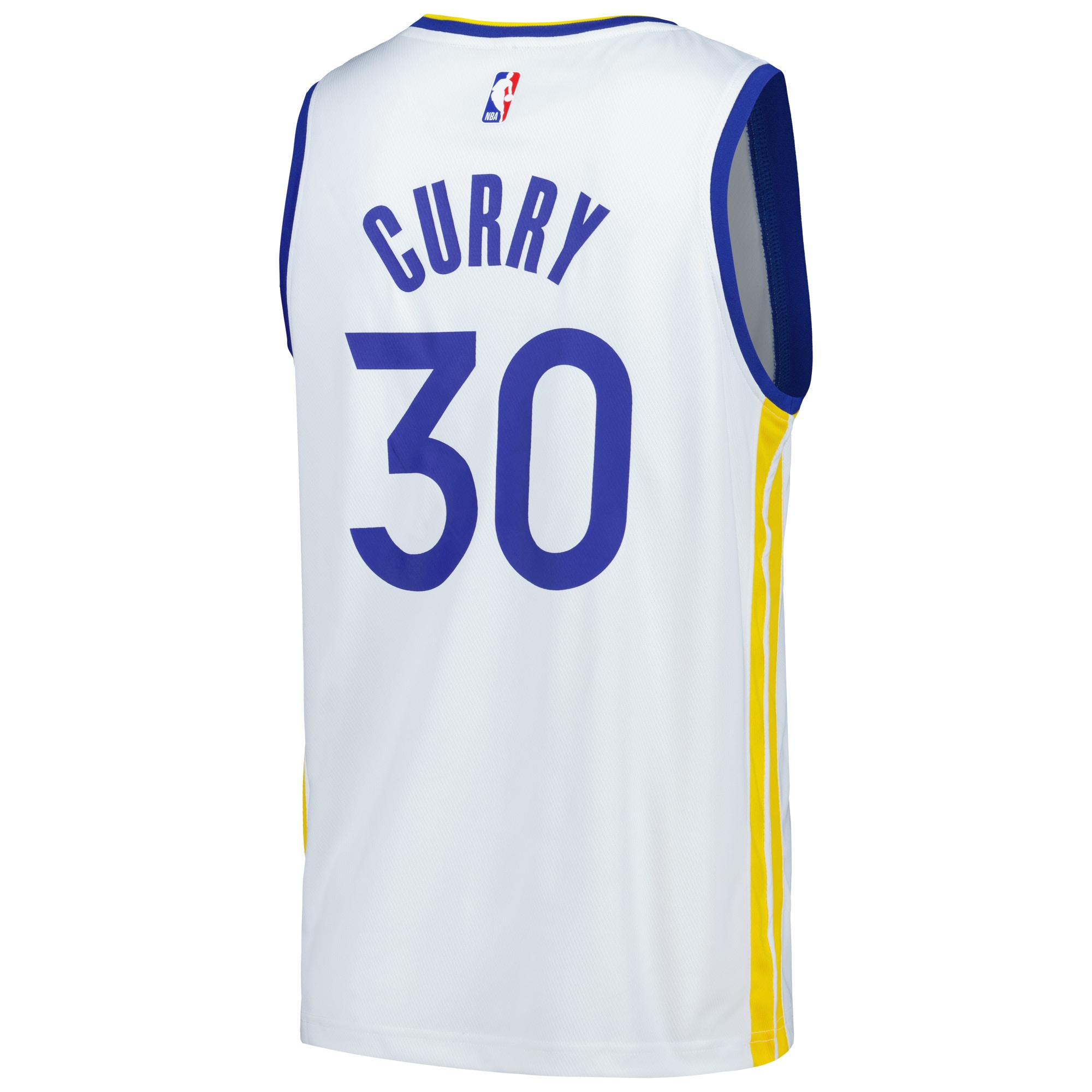 Stephen Curry Golden State Warriors Fanatics Fast Break Replica Player Jersey – Association Edition – White Clowdercats