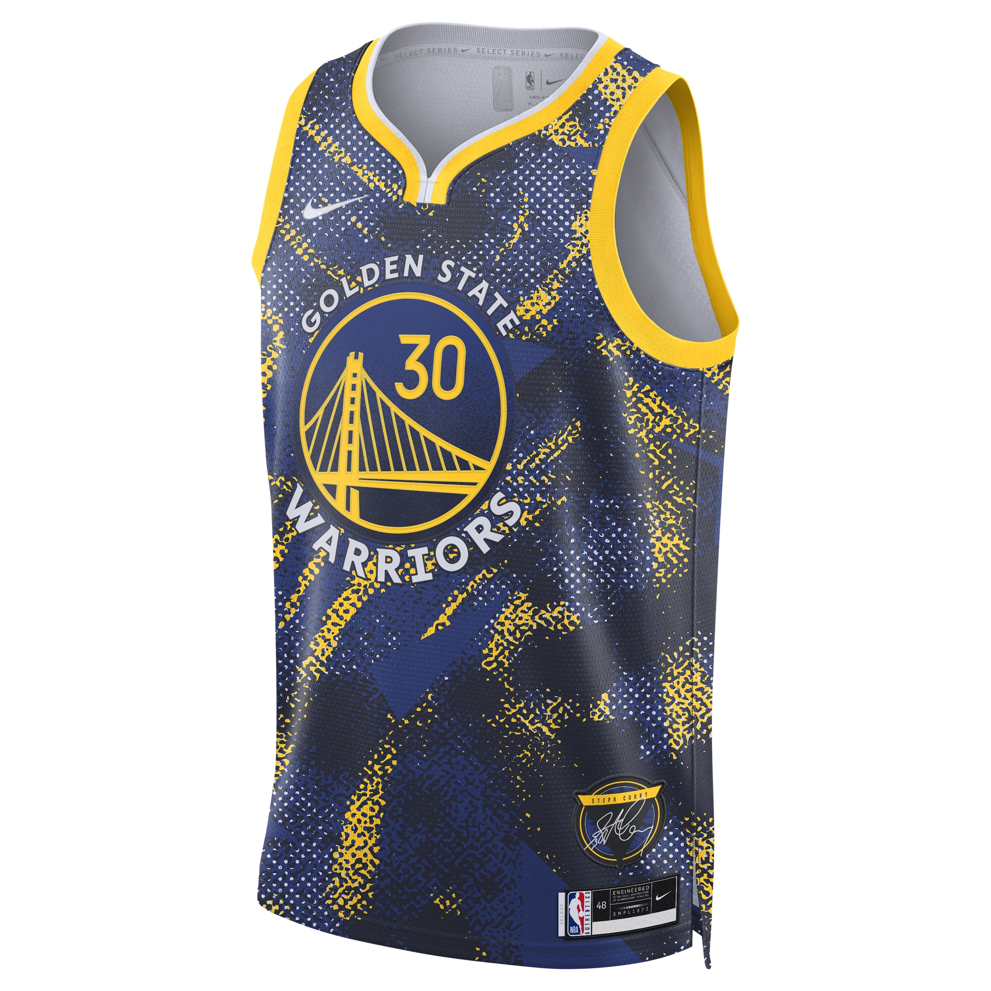 Stephen Curry Golden State Warriors Nike Unisex 2025 Select Series Swingman Player Jersey – Royal Clowdercats