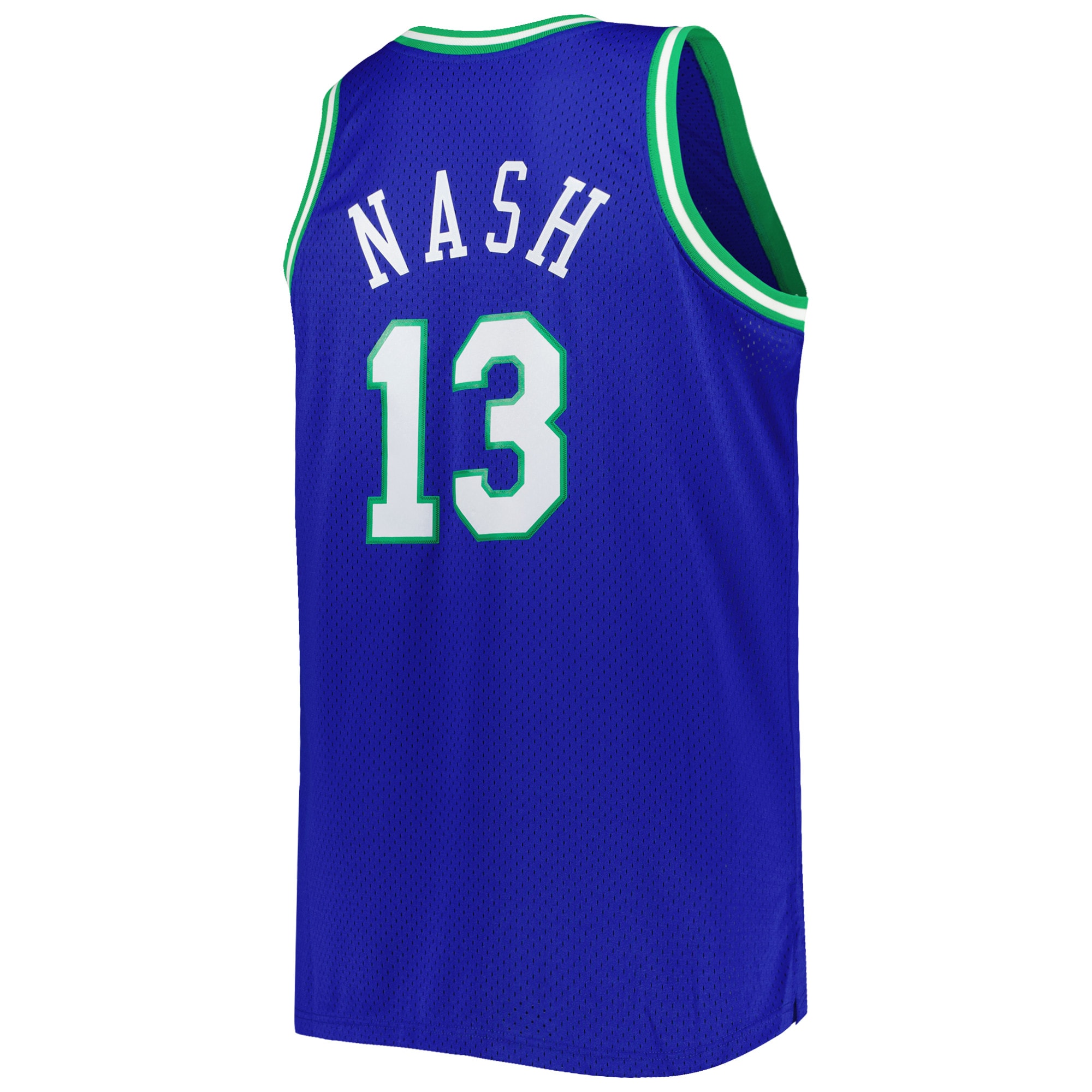 Steve Nash Dallas Mavericks Mitchell & Ness Big & Tall Hardwood Classics 1998/99 Swingman Jersey – Blue Clowdercats
