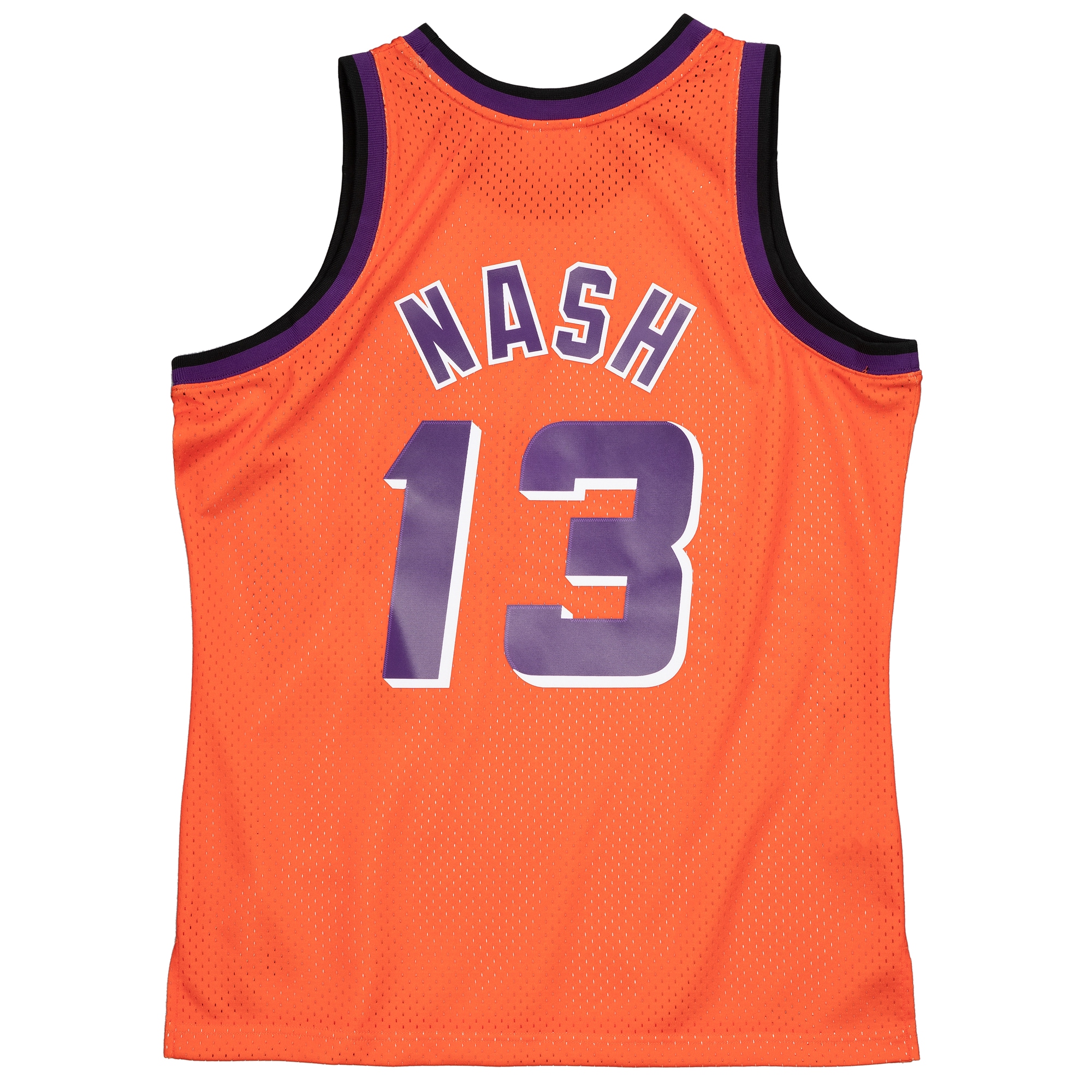 Steve Nash Phoenix Suns Mitchell & Ness 1996-97 Hardwood Classics Reload 2.0 Swingman Jersey – Orange Clowdercats