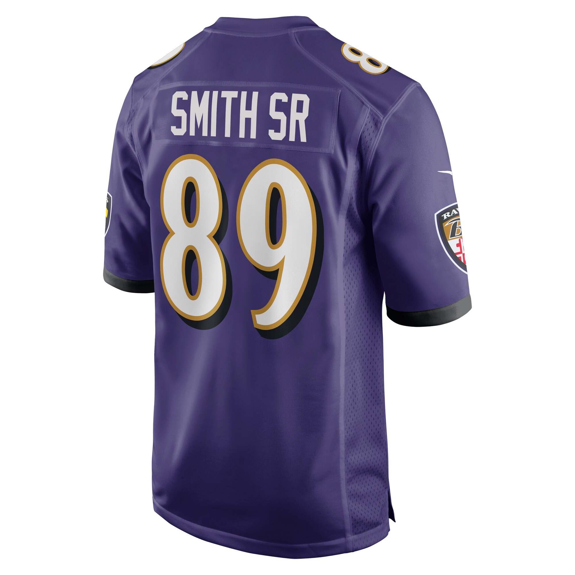 Steve Smith Sr. Baltimore Ravens Nike Retired Player Game Jersey – Purple Clowdercats