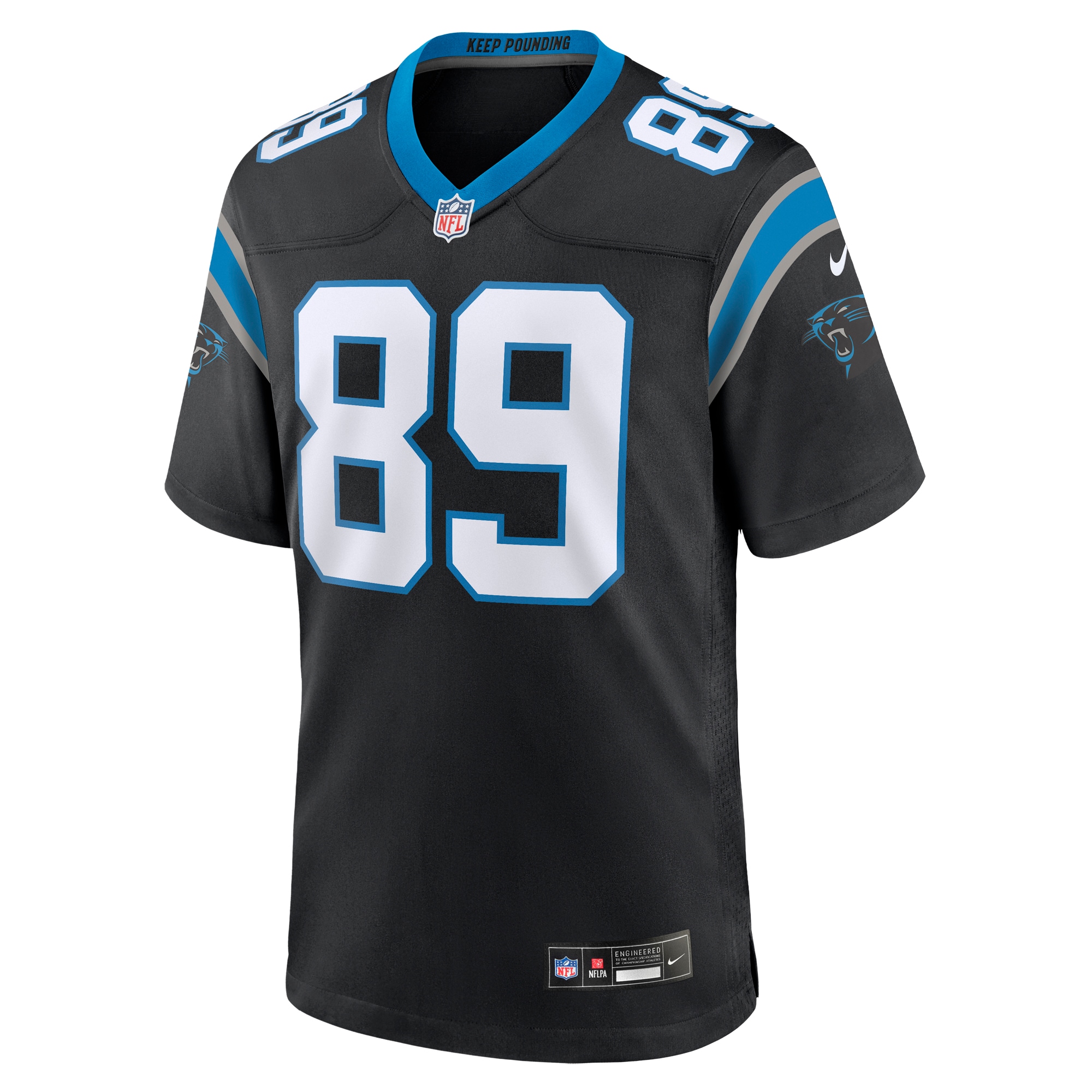 Steve Smith Sr. Carolina Panthers Nike Retired Player Game Jersey – Black Clowdercats