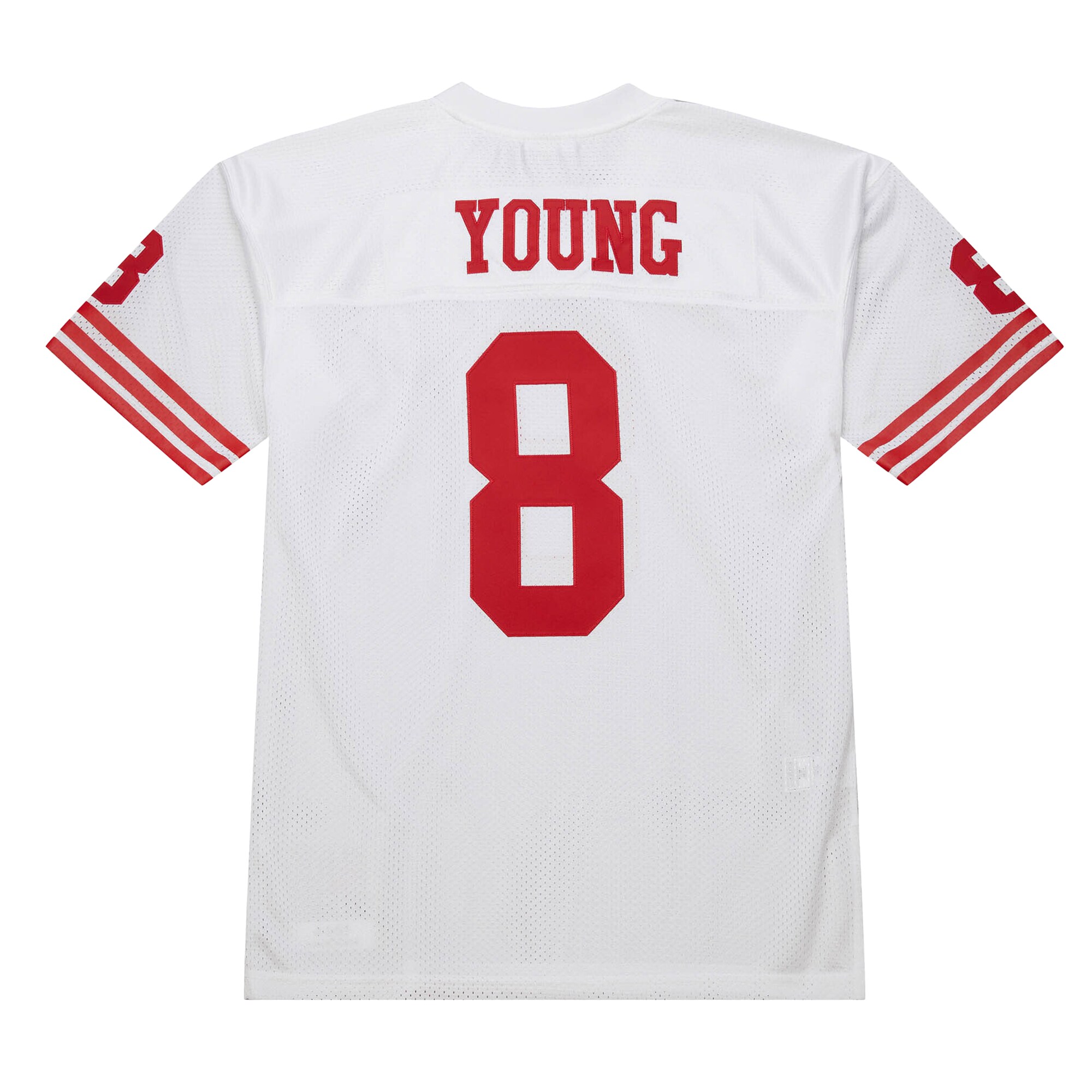 Steve Young San Francisco 49ers 1994 Mitchell & Ness Authentic Throwback Retired Player Jersey – White Clowdercats