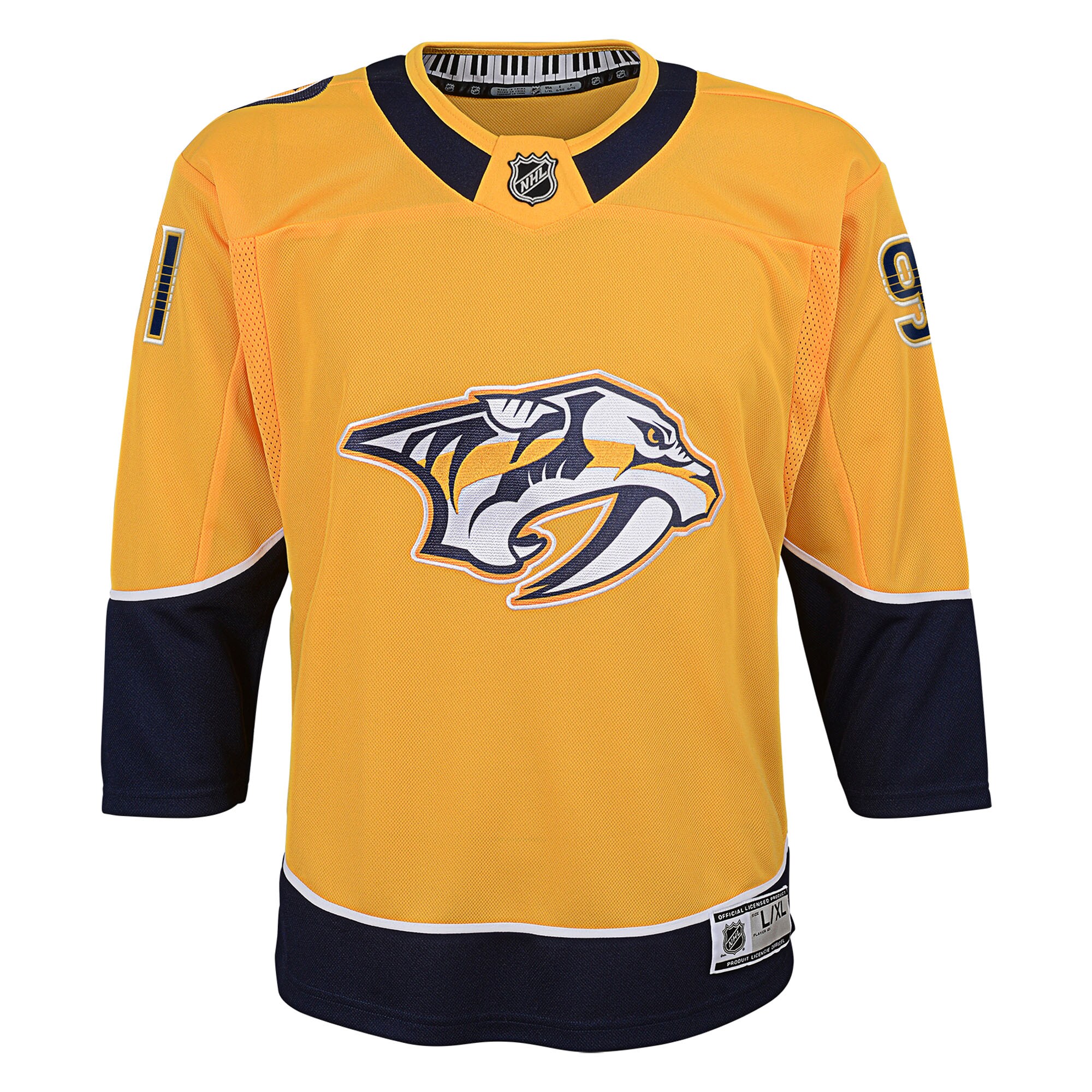 Steven Stamkos Nashville Predators Youth Home Premier Player Jersey – Gold Clowdercats
