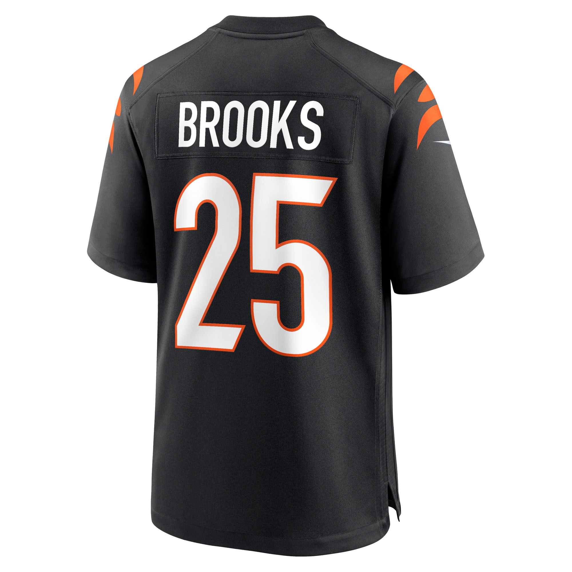 Tahj Brooks Cincinnati Bengals Nike Team Game Jersey – Black Clowdercats