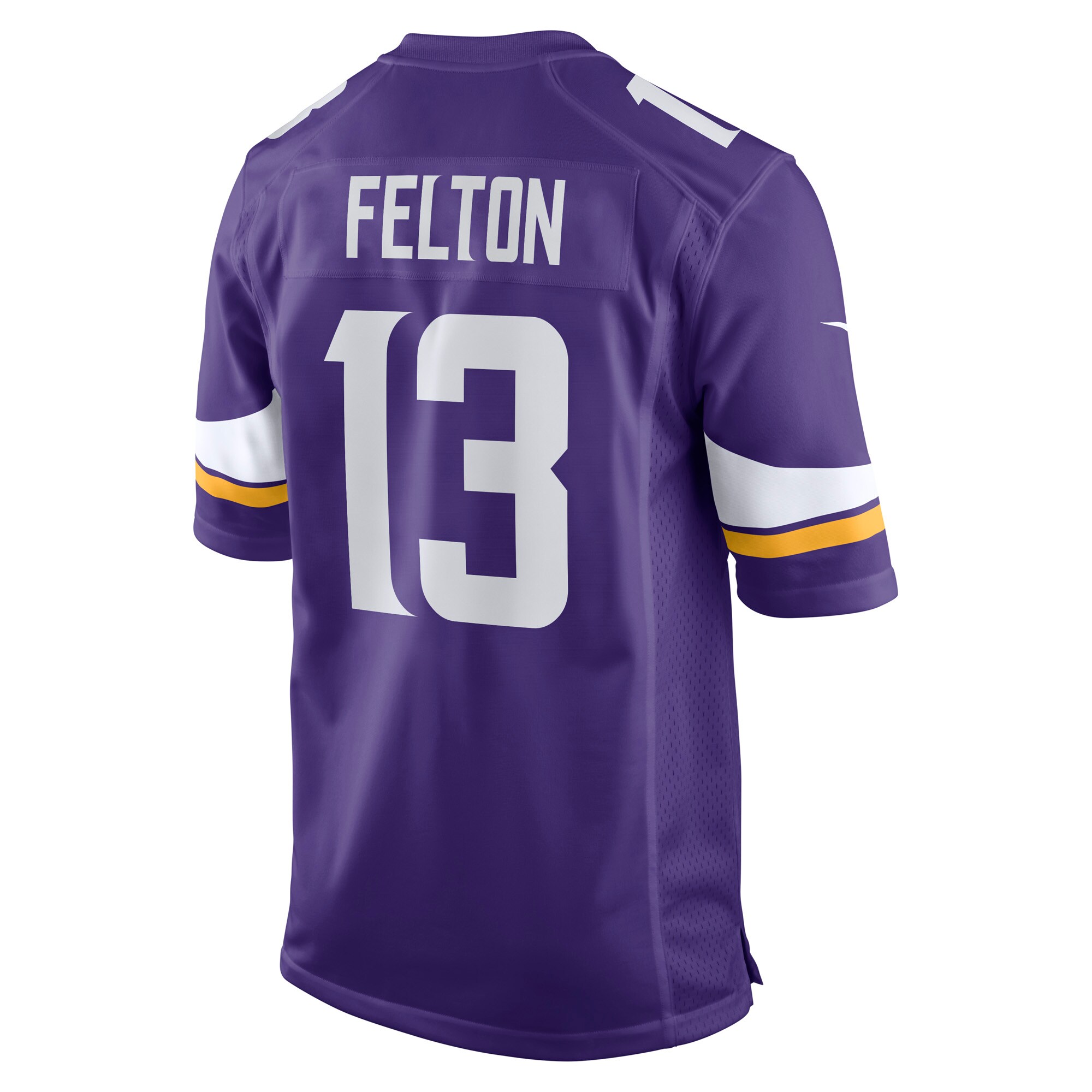 Tai Felton Minnesota Vikings Nike Team Game Jersey – Purple Clowdercats