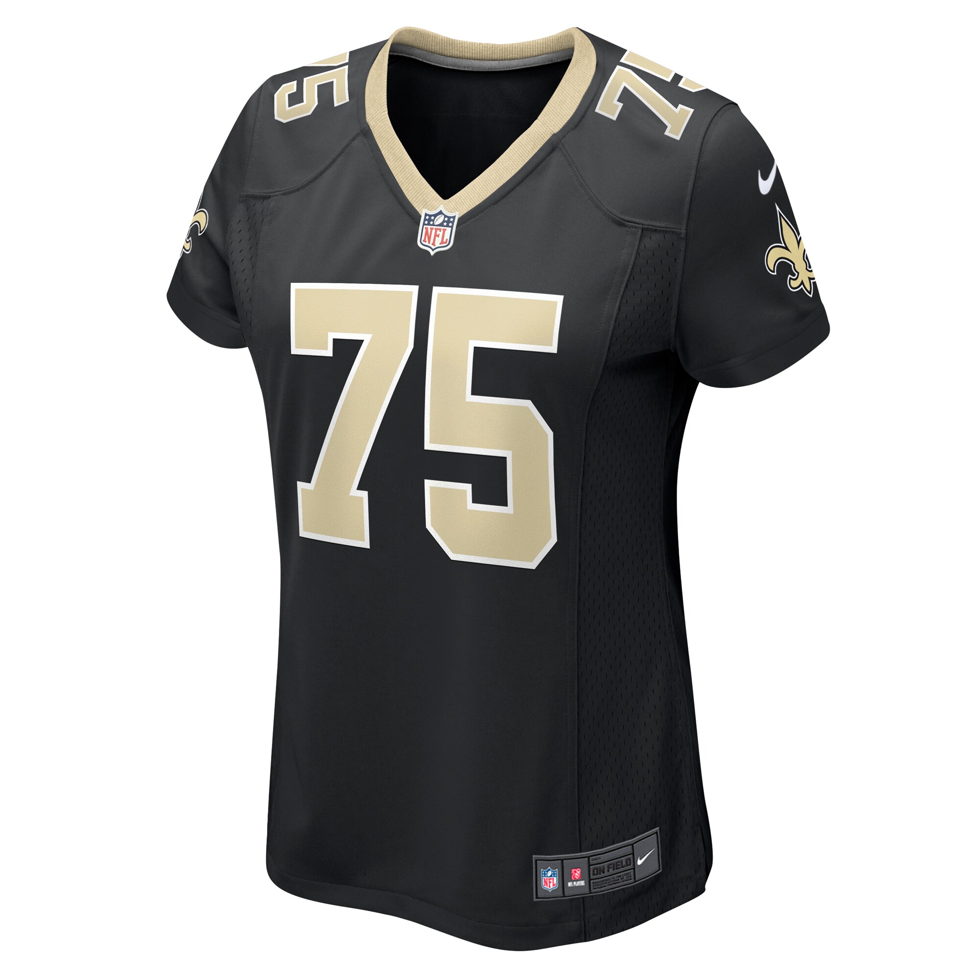 Taliese Fuaga New Orleans Saints Nike Women’s Game Jersey – Black Clowdercats
