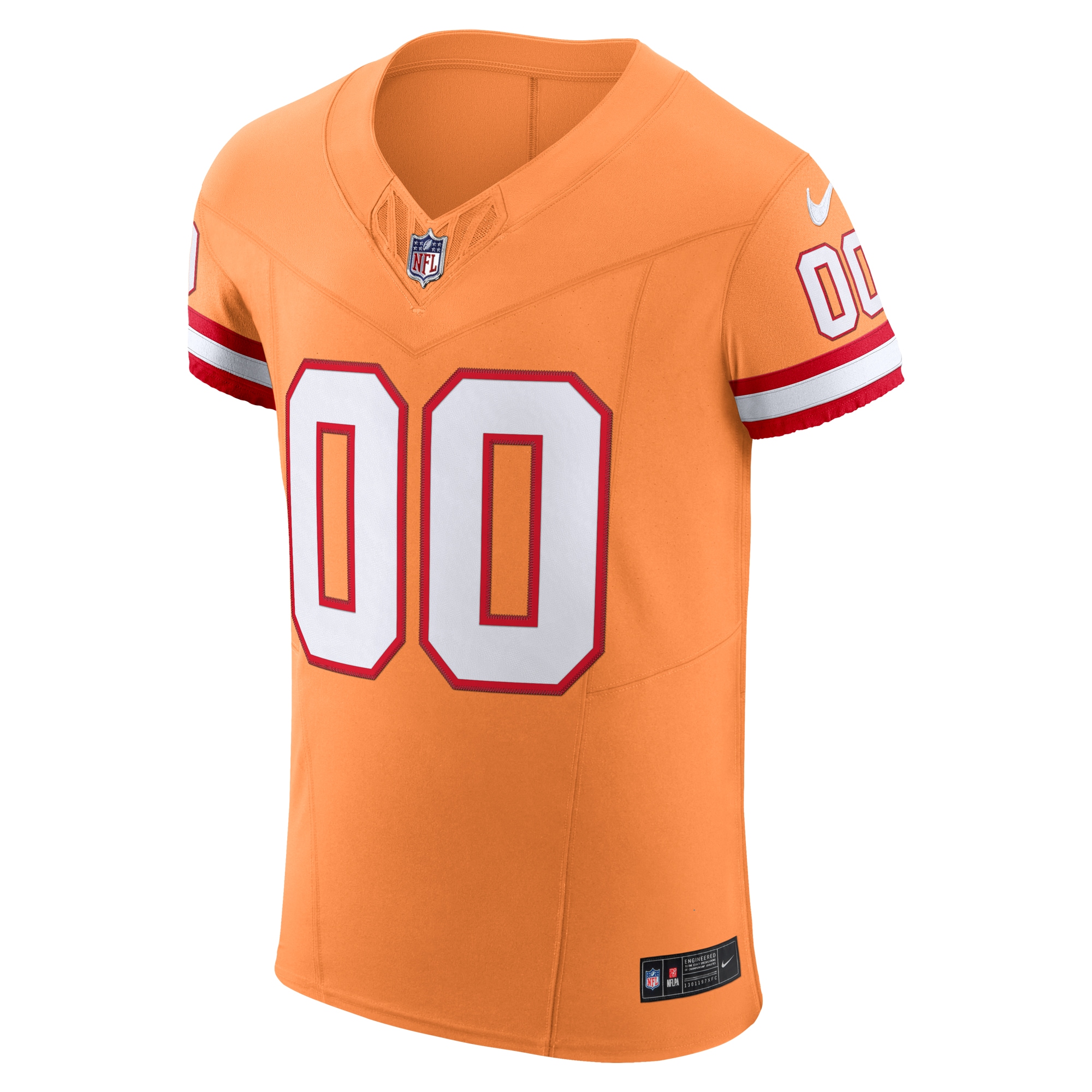 Tampa Bay Buccaneers Nike Vapor F.U.S.E. Elite Custom Jersey – Orange Clowdercats