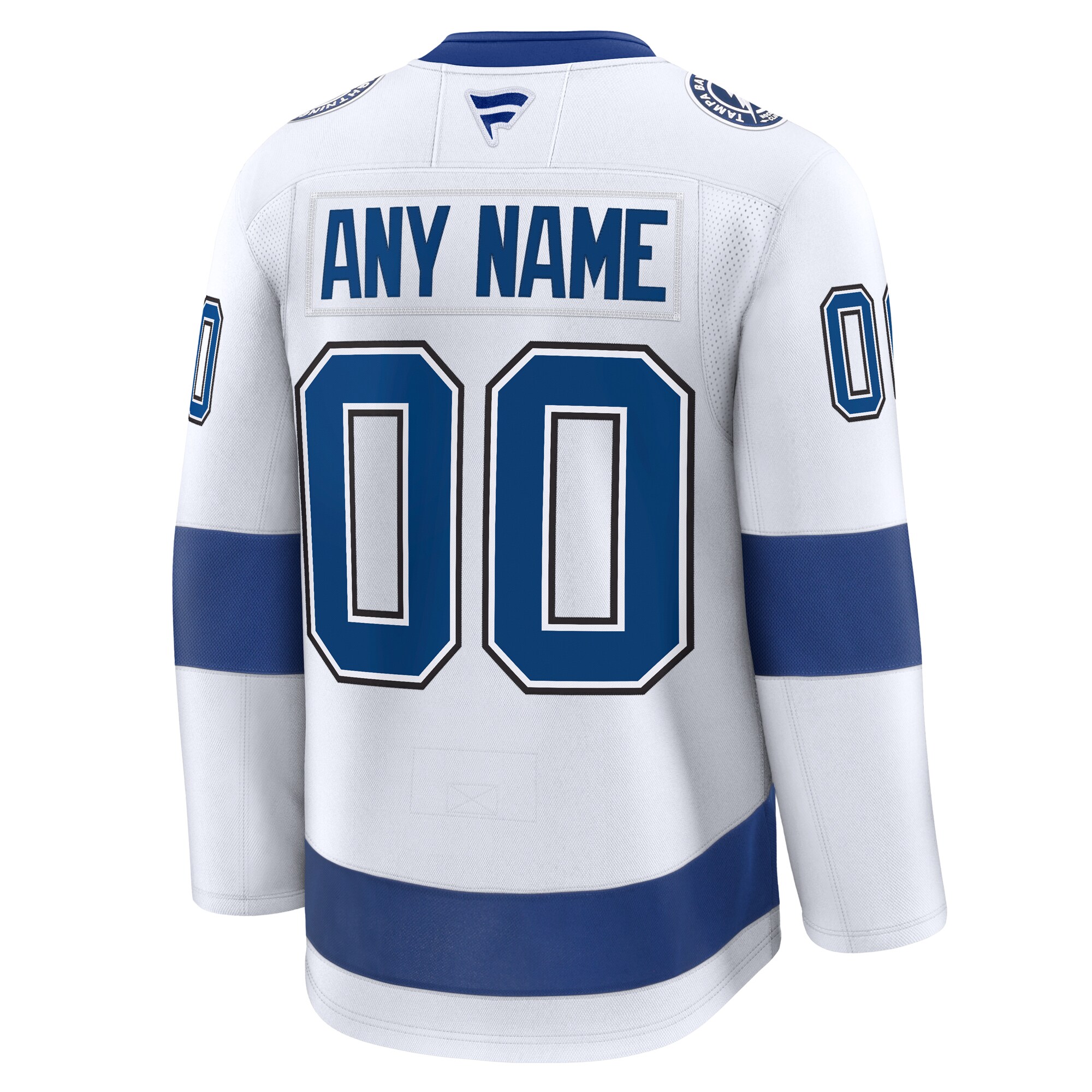 Tampa Bay Lightning Fanatics Away Premium Custom Jersey – White Clowdercats