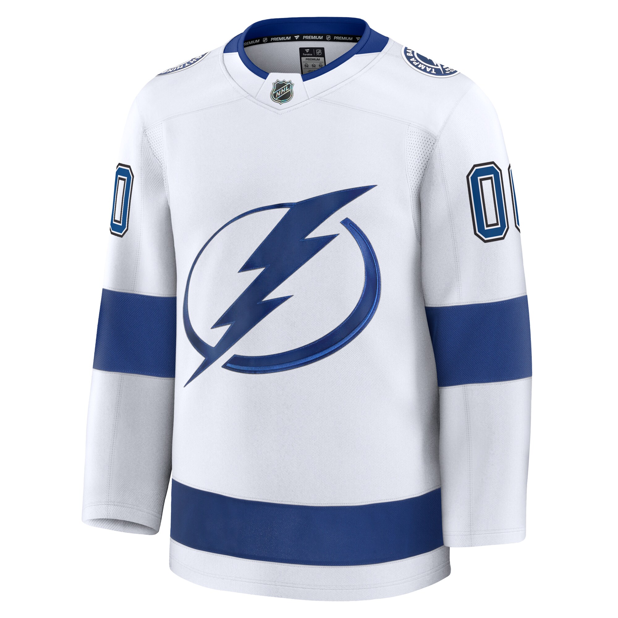 Tampa Bay Lightning Fanatics Away Premium Custom Jersey – White Clowdercats