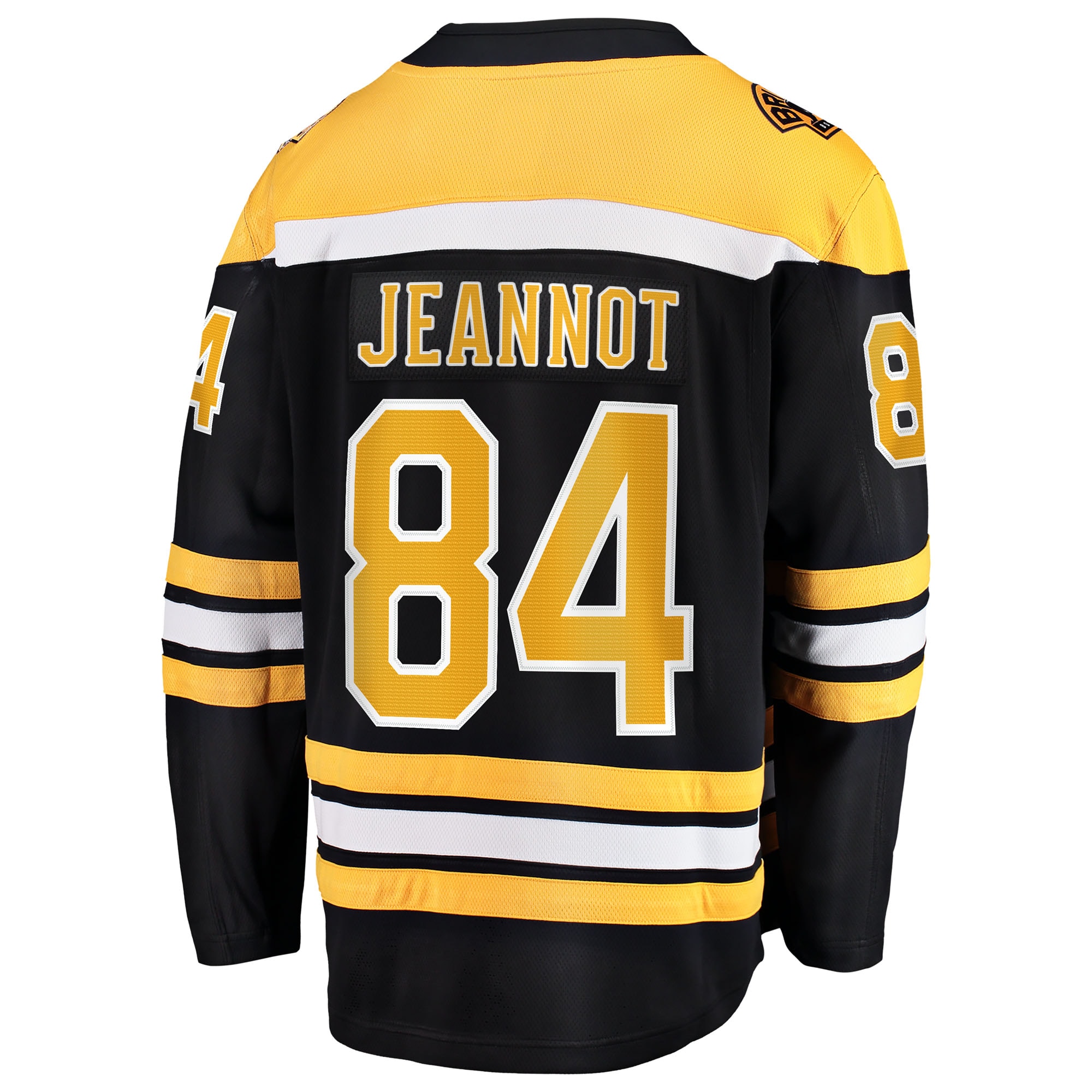 Tanner Jeannot Boston Bruins Fanatics Home Breakaway Jersey – Black Clowdercats