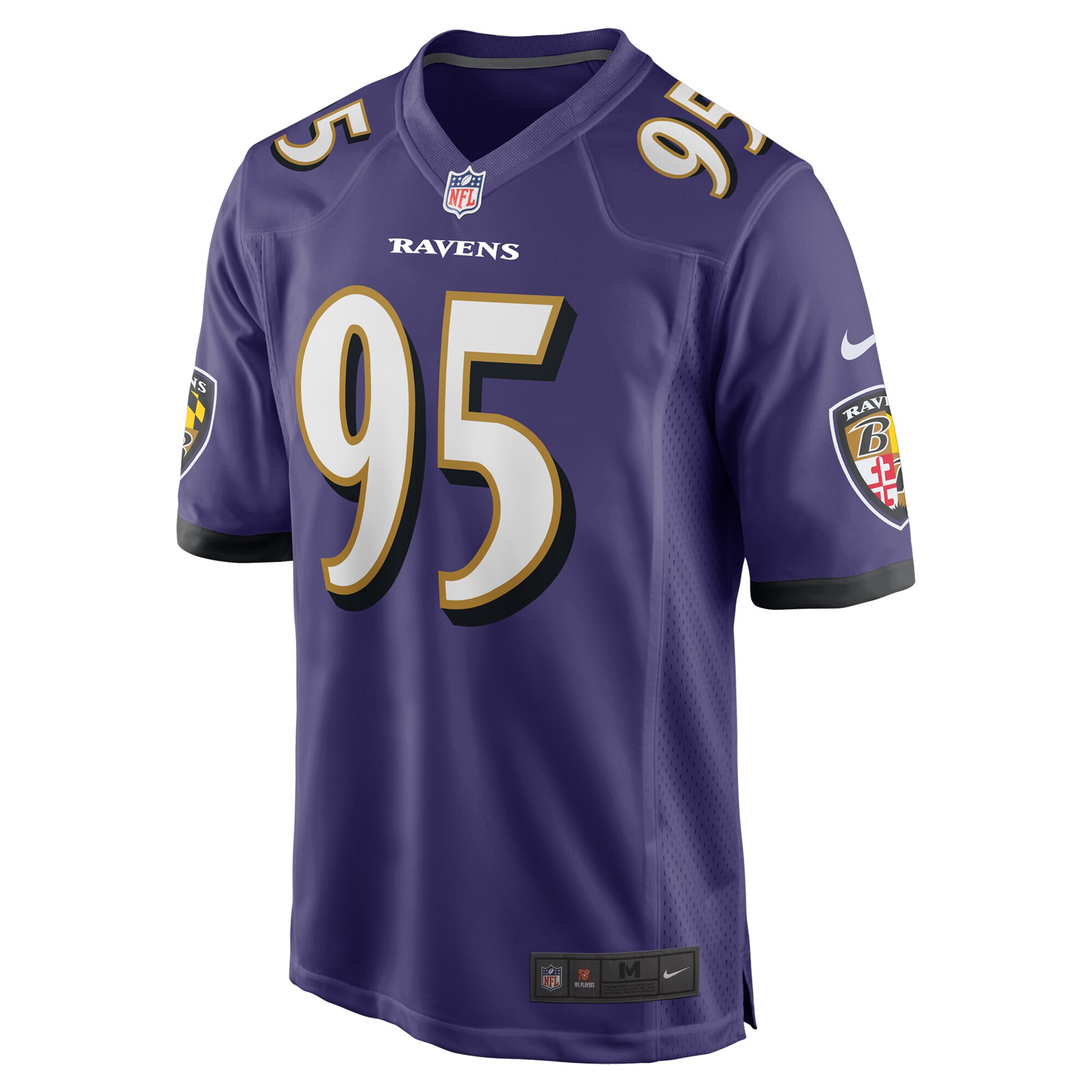 Tavius Robinson Baltimore Ravens Nike Team Game Jersey – Purple Clowdercats