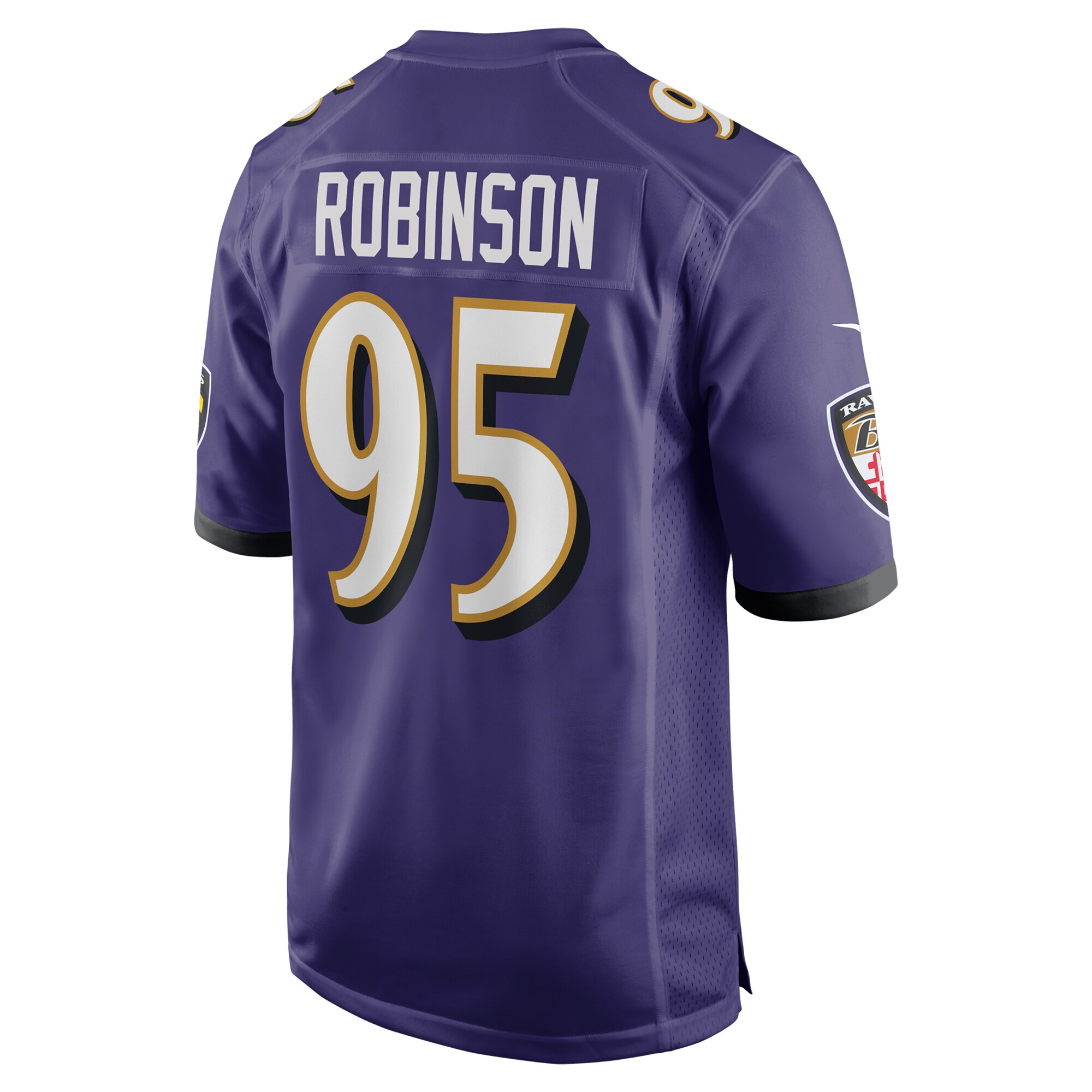 Tavius Robinson Baltimore Ravens Nike Team Game Jersey – Purple Clowdercats