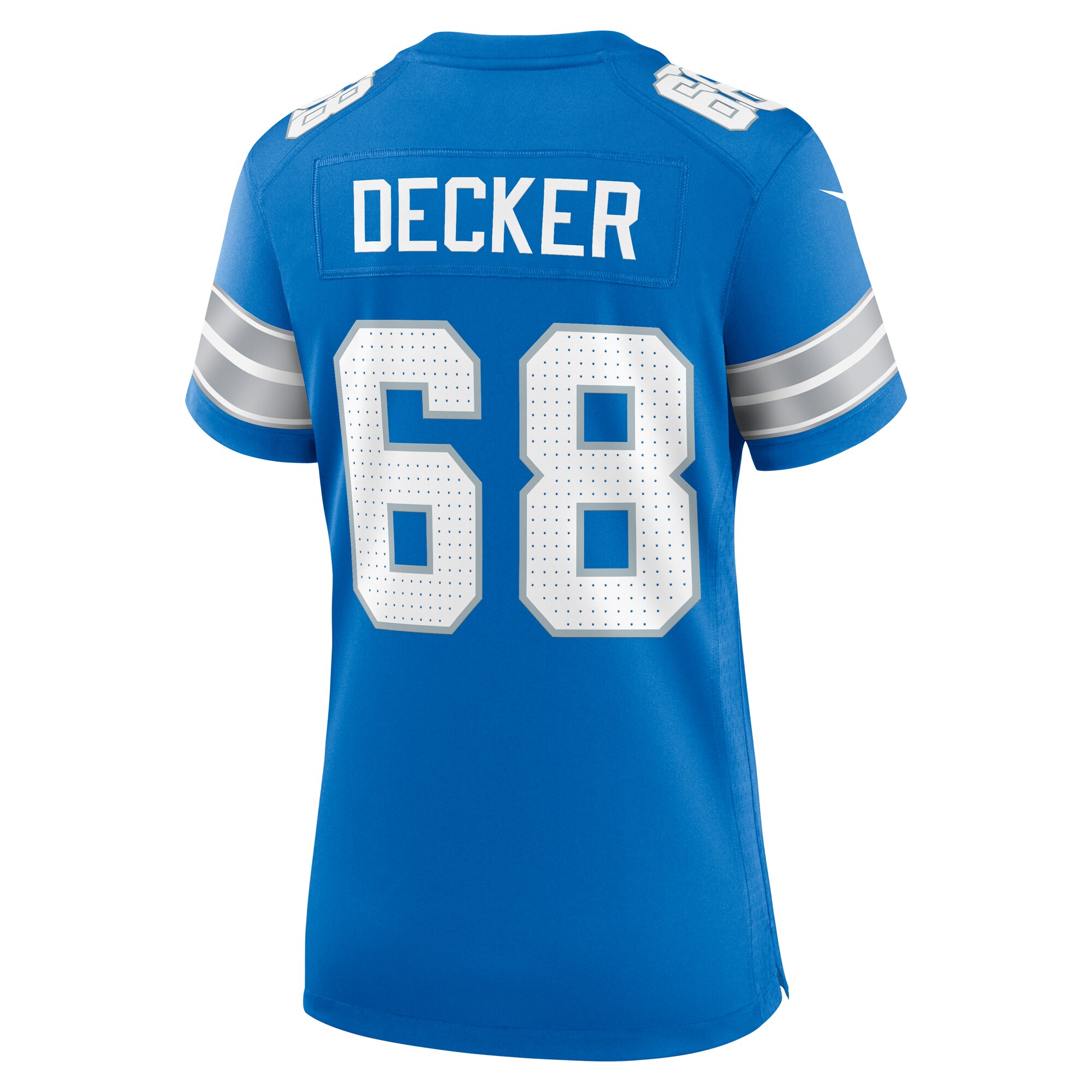 Taylor Decker Detroit Lions Nike Women’s Team Game Jersey – Blue Clowdercats