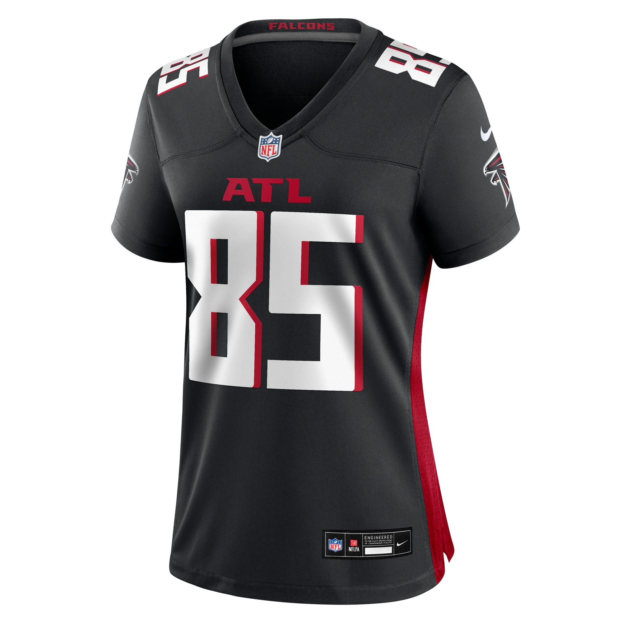 Teagan Quitoriano Atlanta Falcons Nike Women’s Team Game Jersey – Black Clowdercats