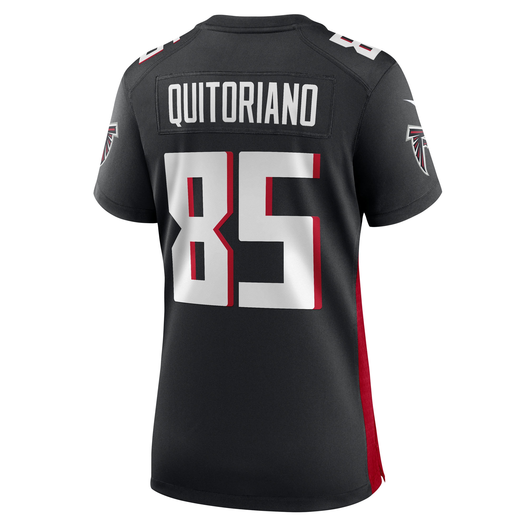 Teagan Quitoriano Atlanta Falcons Nike Women’s Team Game Jersey – Black Clowdercats