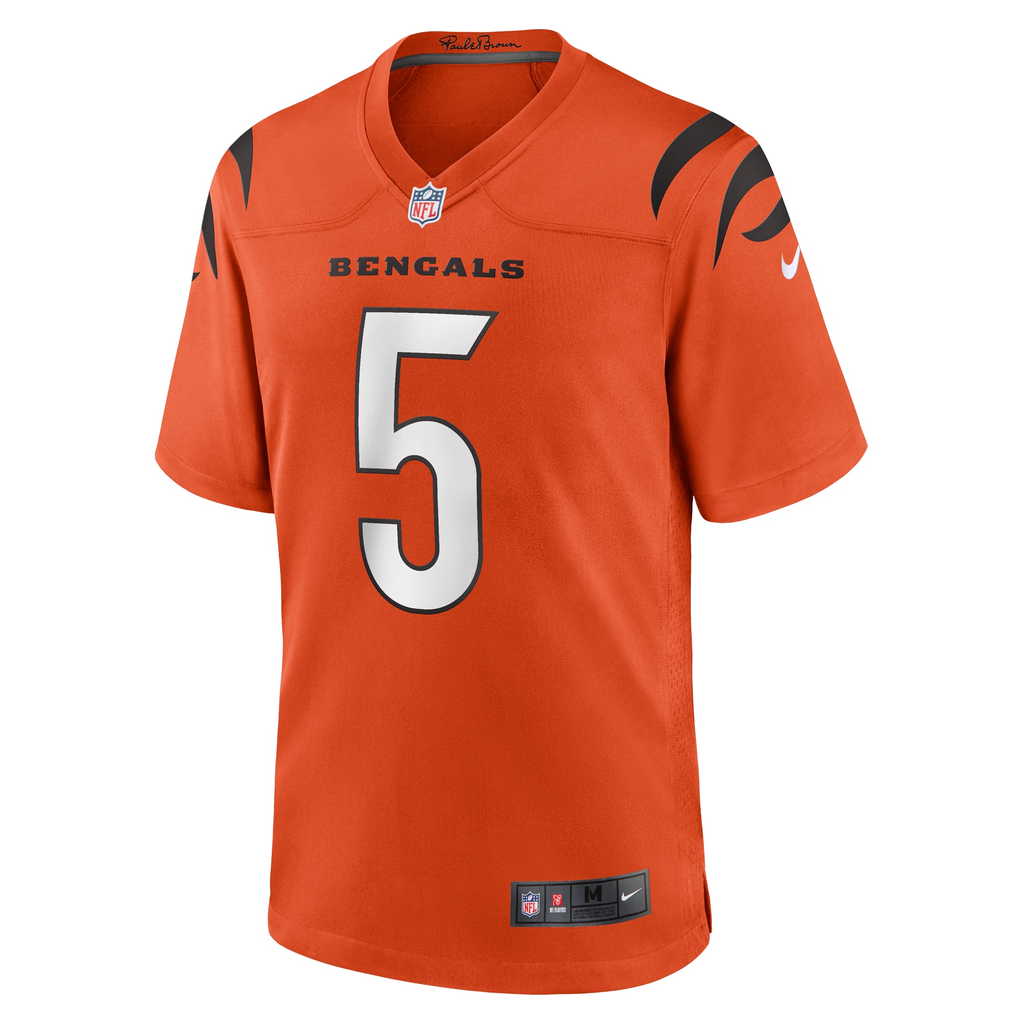 Tee Higgins Cincinnati Bengals Nike Alternate Game Jersey – Orange Clowdercats