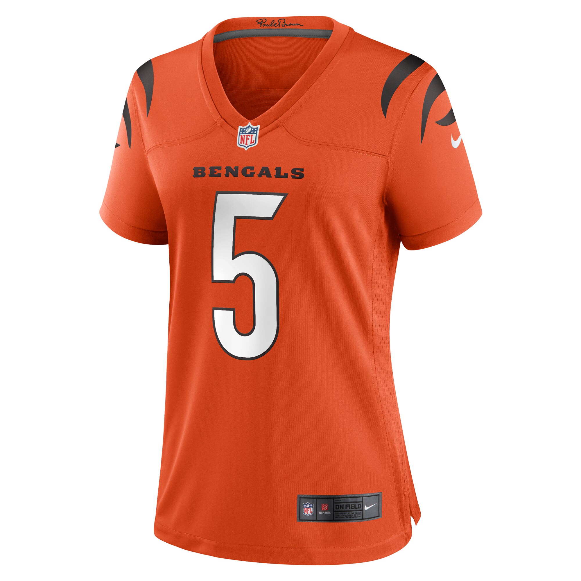 Tee Higgins Cincinnati Bengals Nike Women’s Alternate Game Jersey – Orange Clowdercats