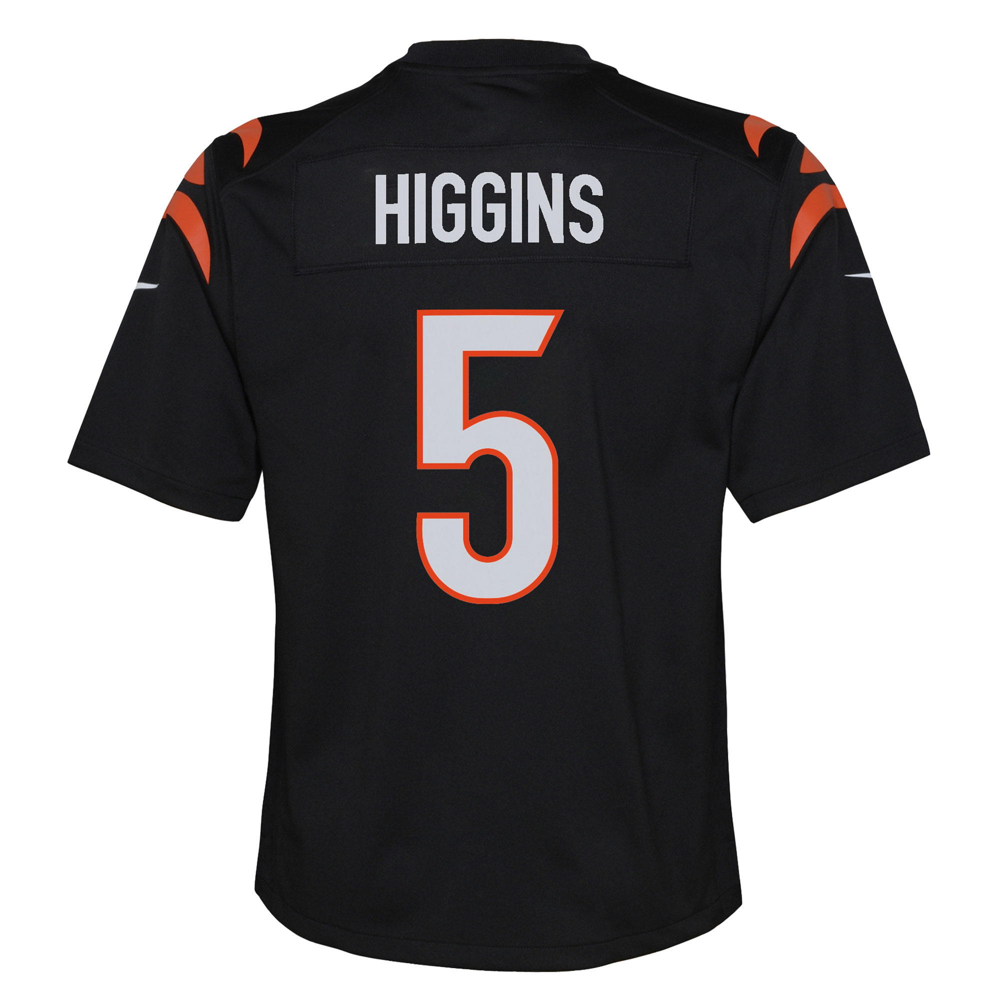 Tee Higgins Cincinnati Bengals Nike Youth Game Jersey – Black Clowdercats