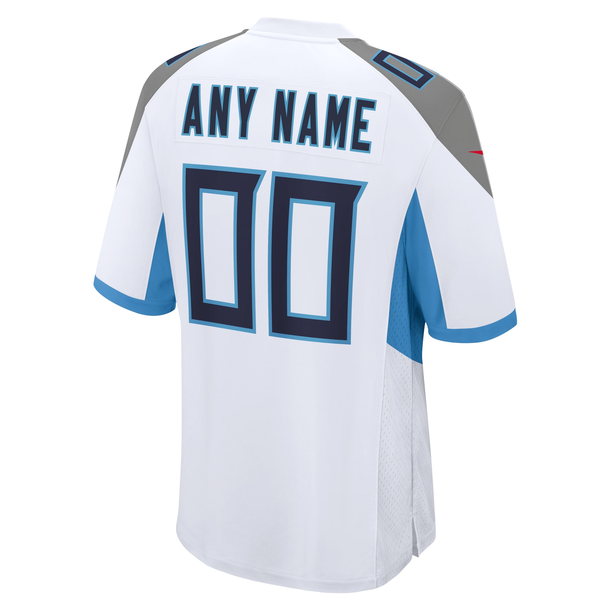 Tennessee Titans Nike Custom Game Jersey – White Clowdercats