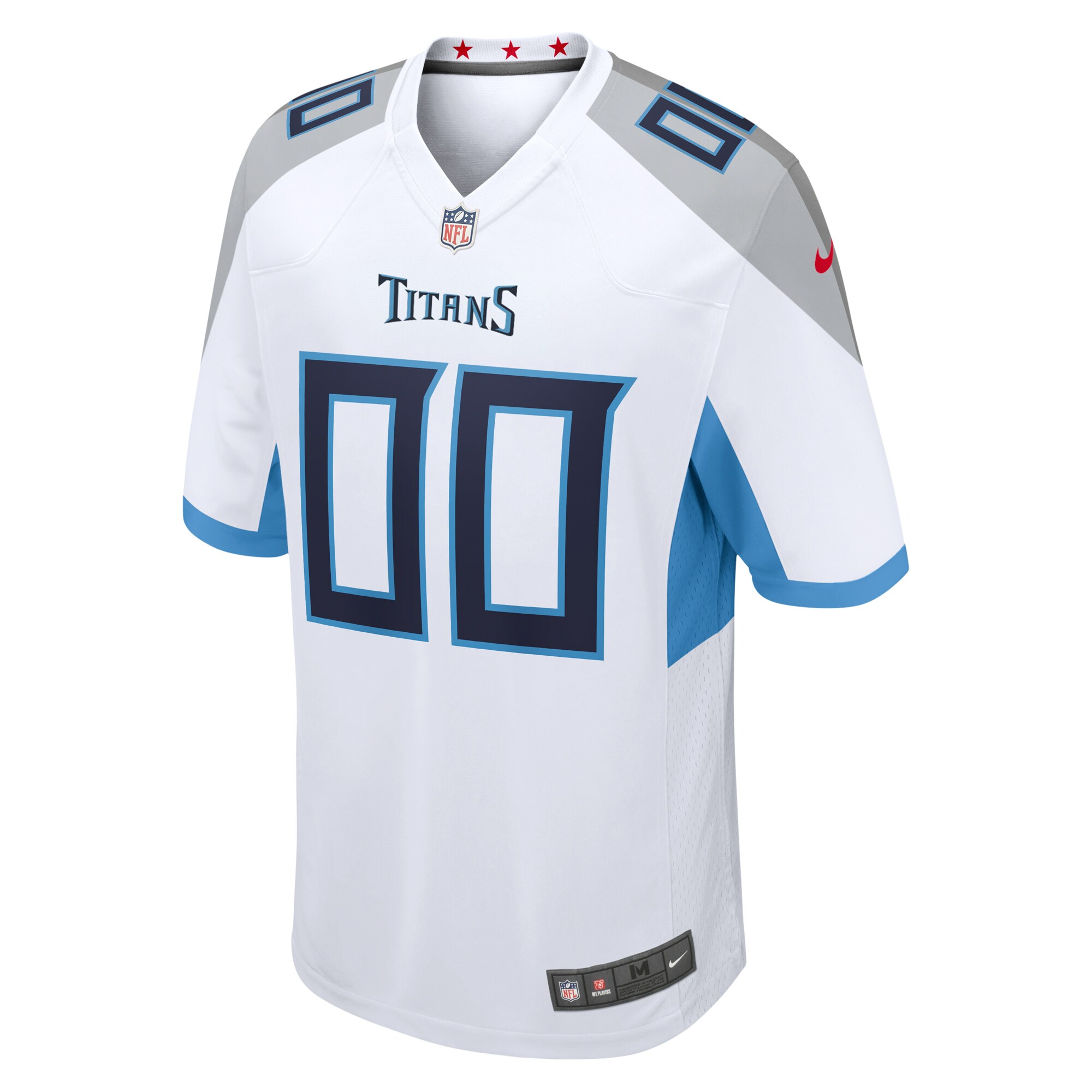 Tennessee Titans Nike Custom Game Jersey – White Clowdercats