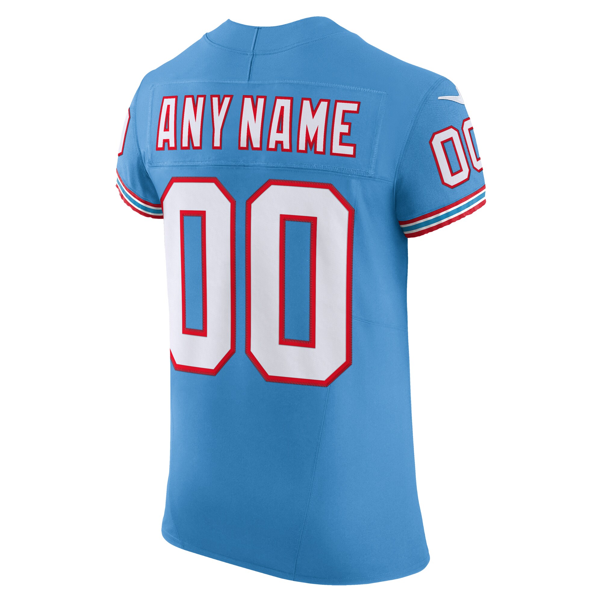 Tennessee Titans Nike Vapor F.U.S.E. Elite Custom Jersey – Light Blue Clowdercats