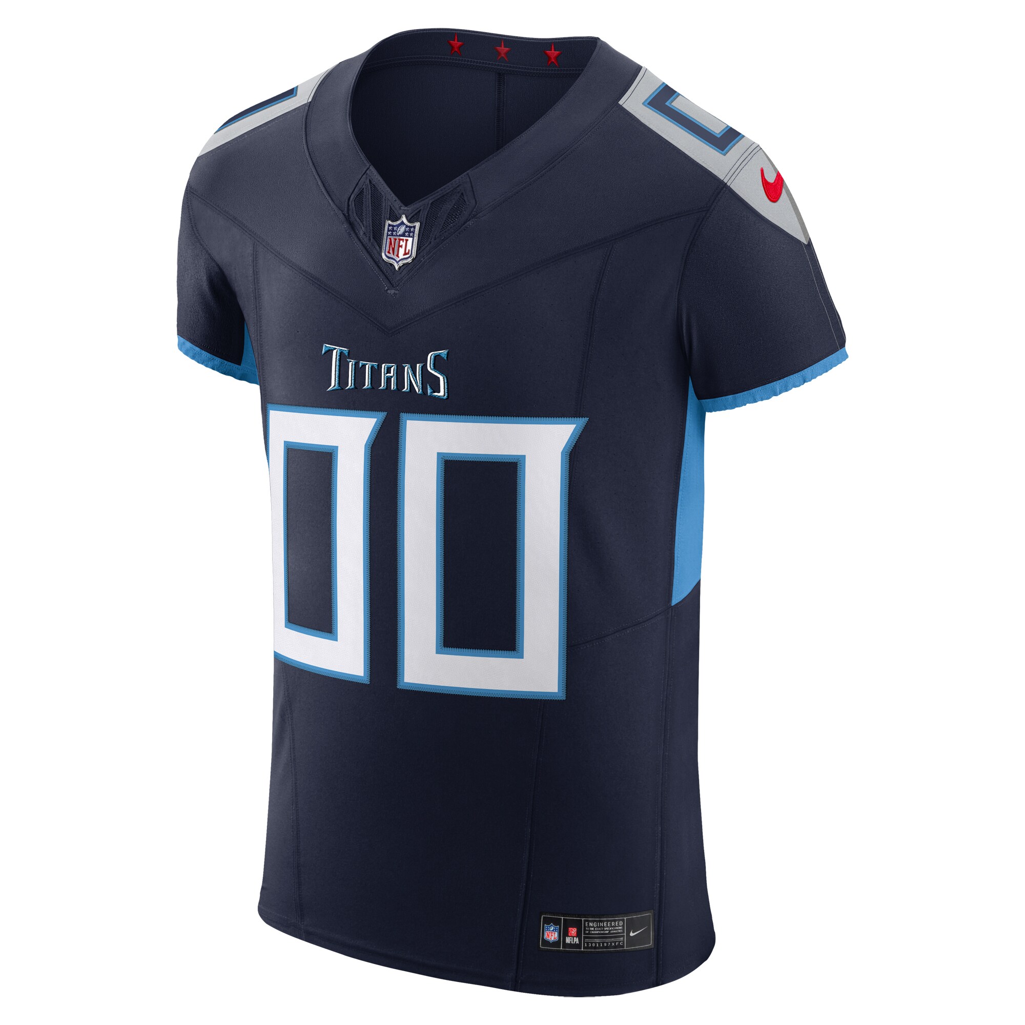 Tennessee Titans Nike Vapor F.U.S.E. Elite Custom Jersey – Navy Clowdercats