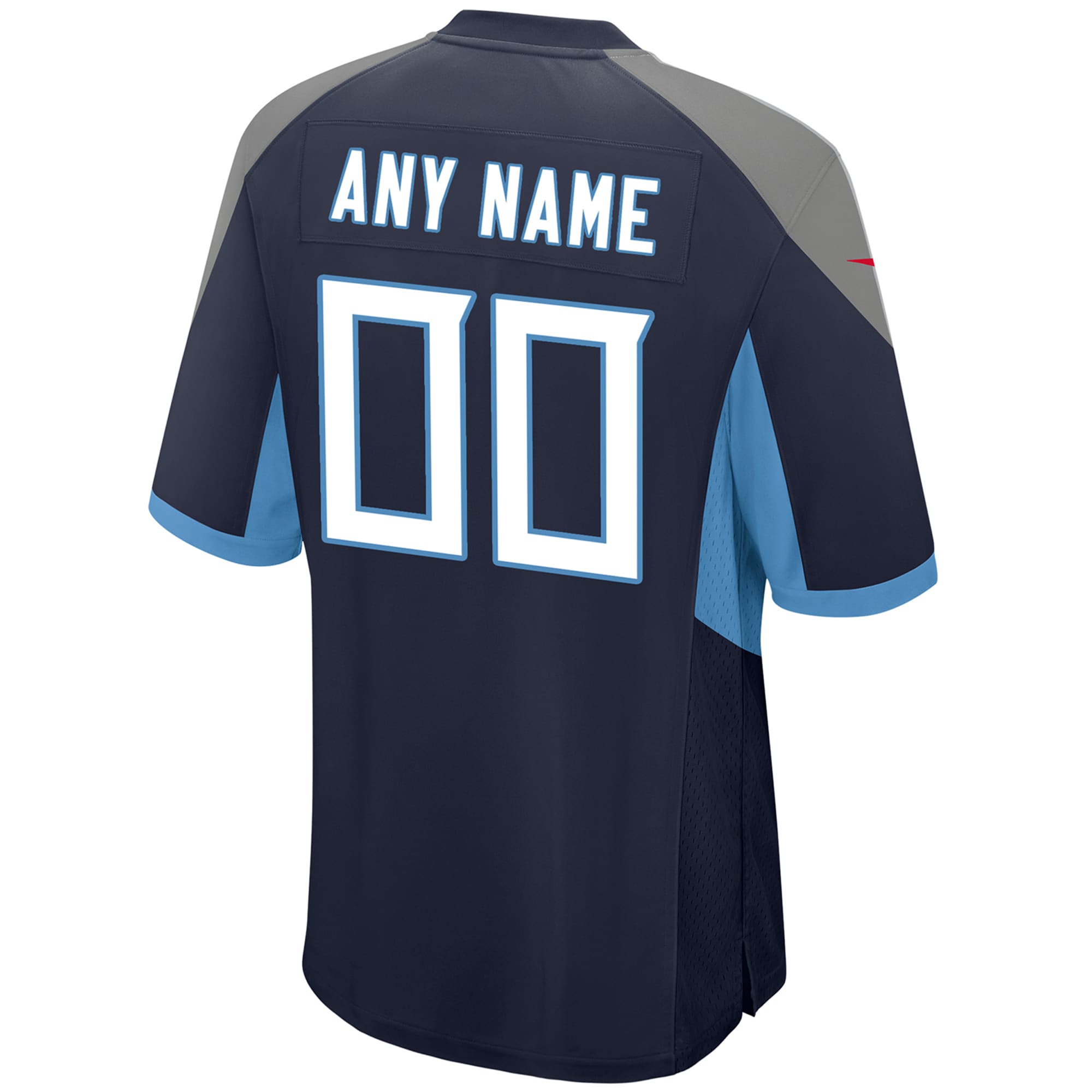 Tennessee Titans Nike Youth Custom Game Jersey – Navy Clowdercats