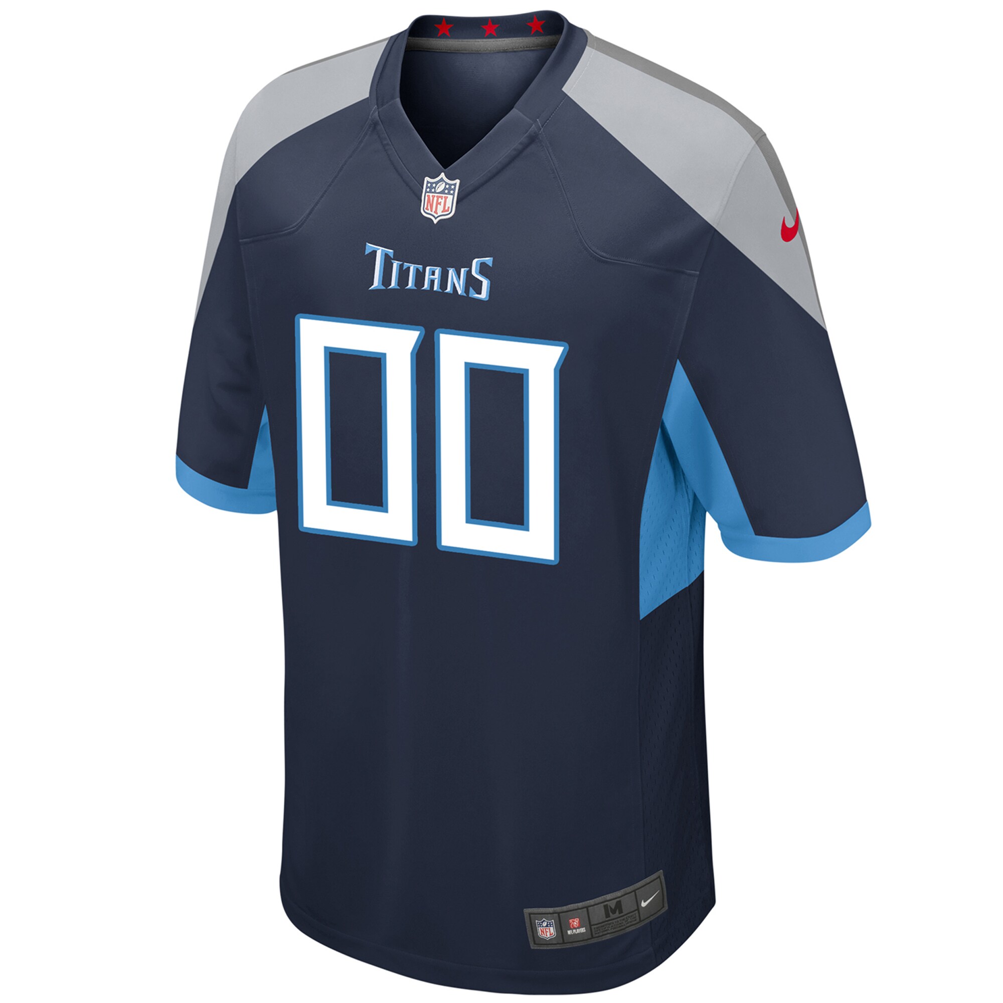 Tennessee Titans Nike Youth Custom Game Jersey – Navy Clowdercats