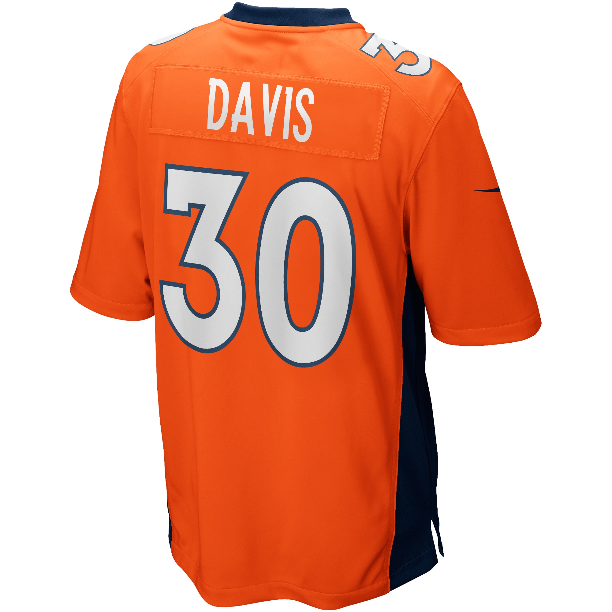 Terrell Davis Denver Broncos Nike Game Retired Player Jersey – Orange Clowdercats
