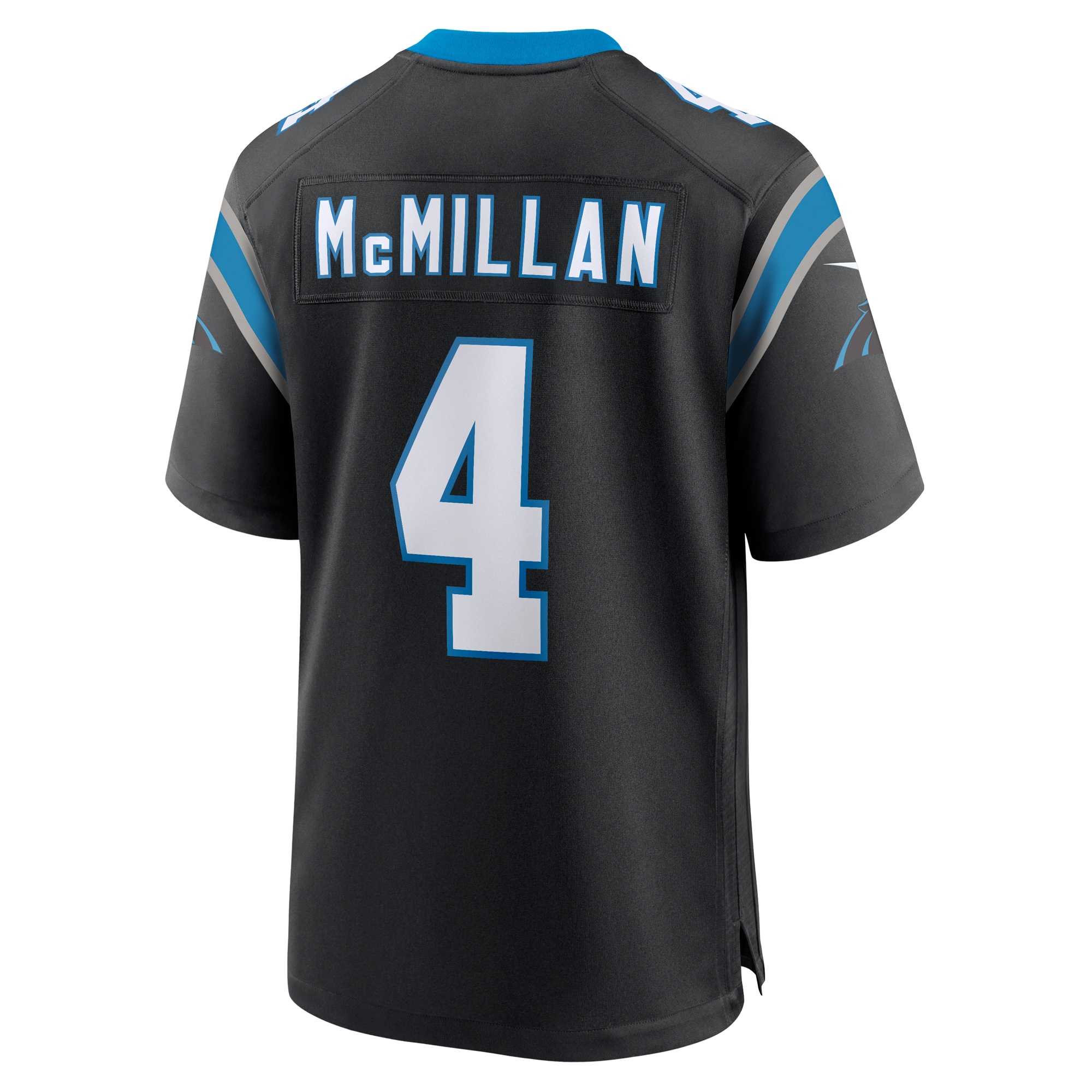 Tetairoa McMillan Carolina Panthers Nike 2025 NFL Draft First Round Pick Game Jersey – Black Clowdercats