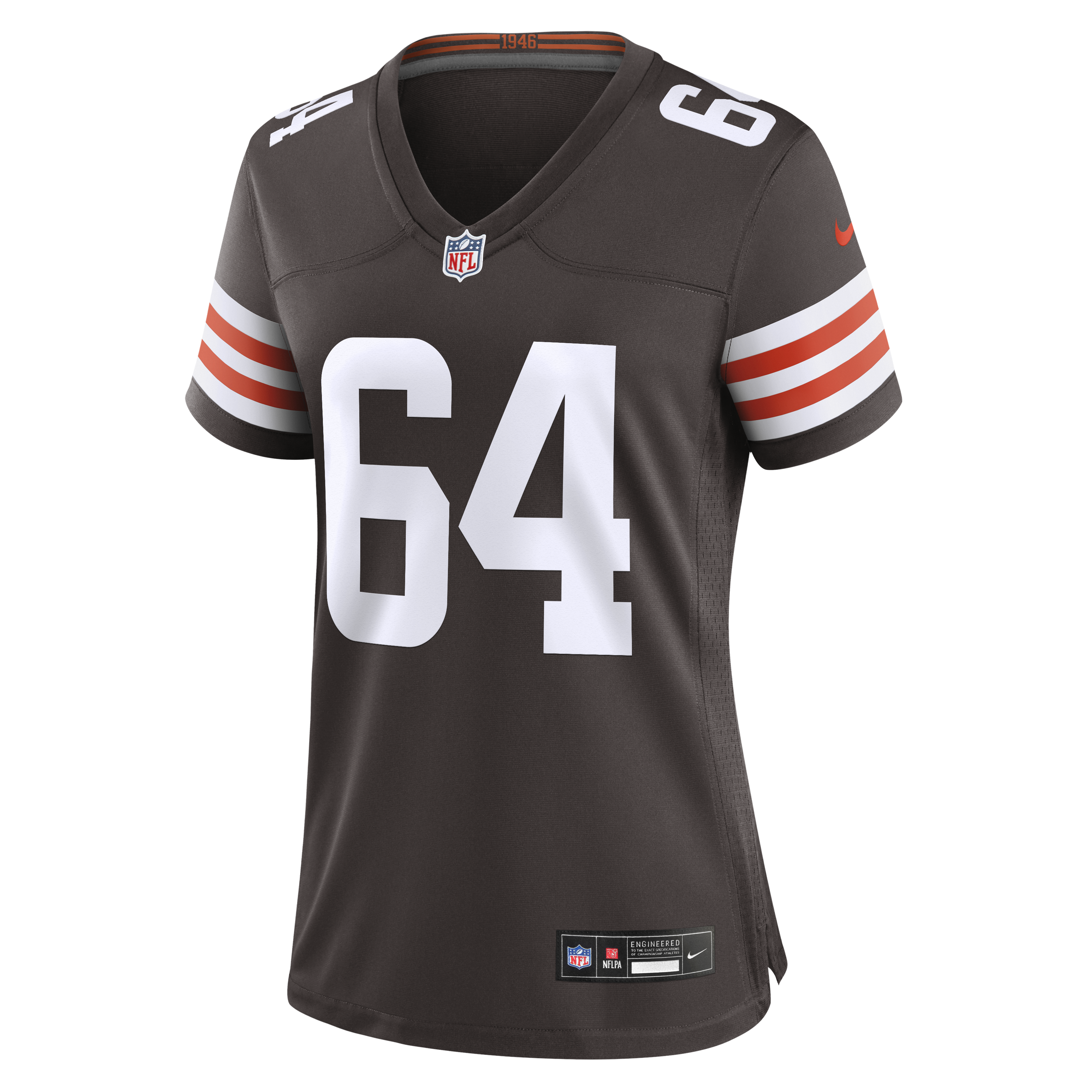 Thayer Munford Cleveland Browns Nike Women’s Team Game Jersey – Brown Clowdercats