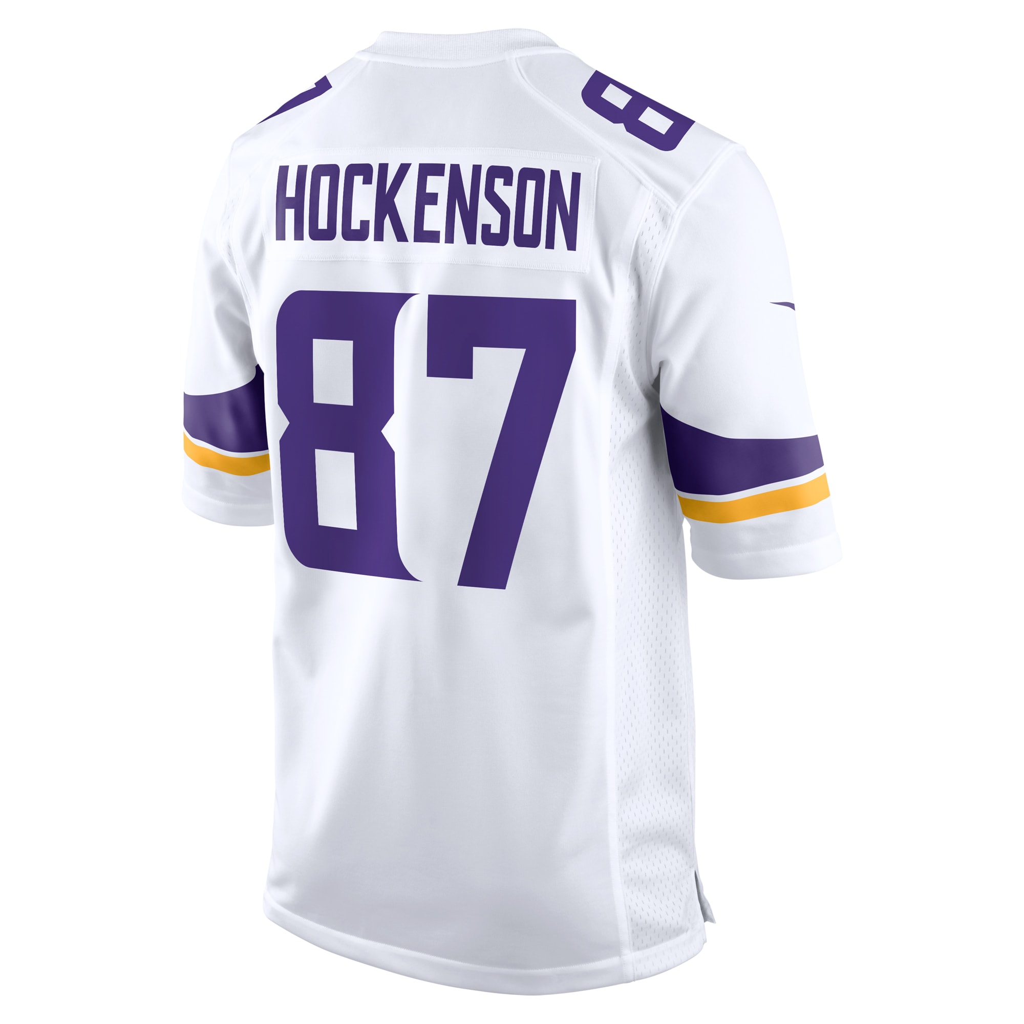 T.J. Hockenson Minnesota Vikings Nike Game Player Jersey – White Clowdercats
