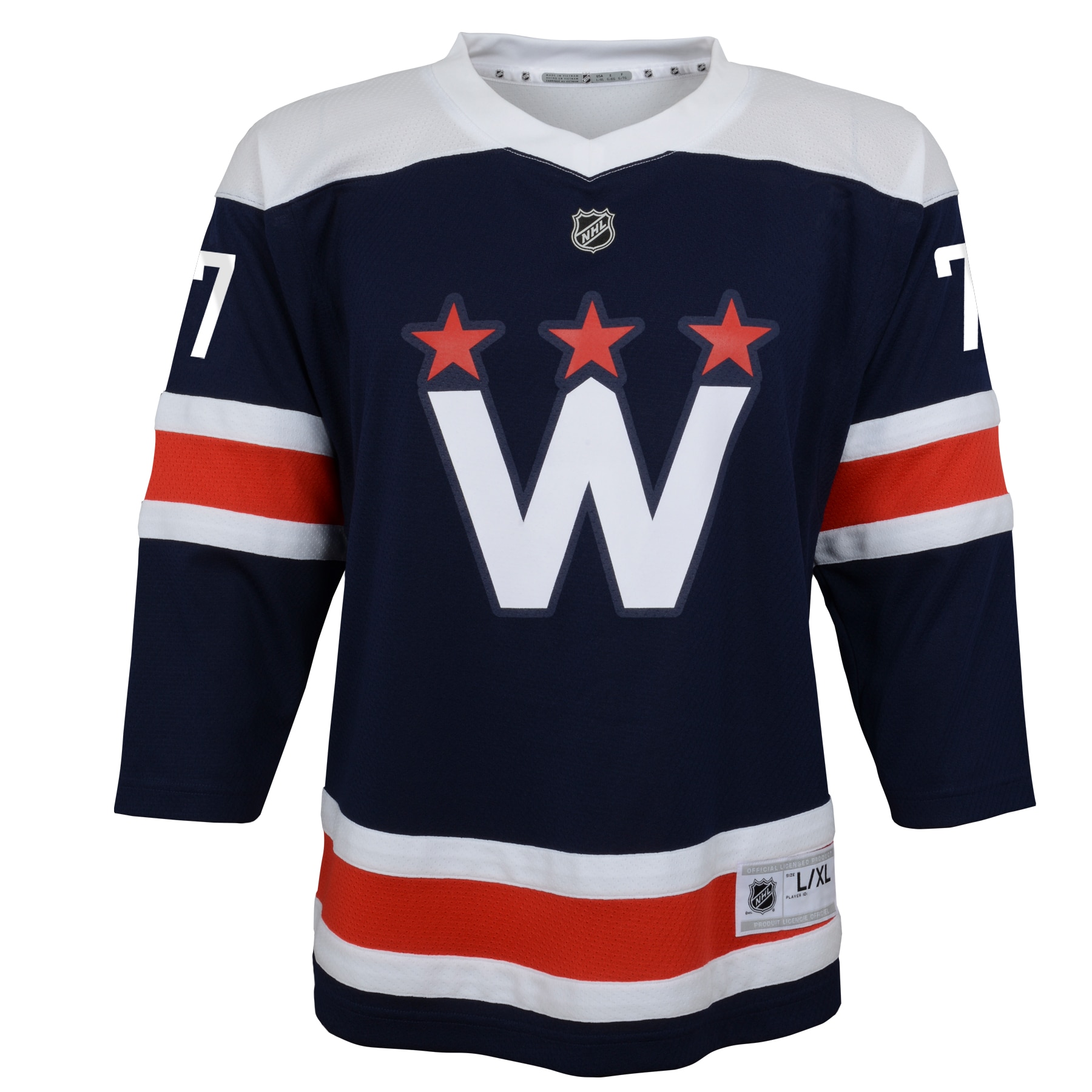TJ Oshie Washington Capitals Youth 2020/21 Alternate Replica Player Jersey – Navy Clowdercats