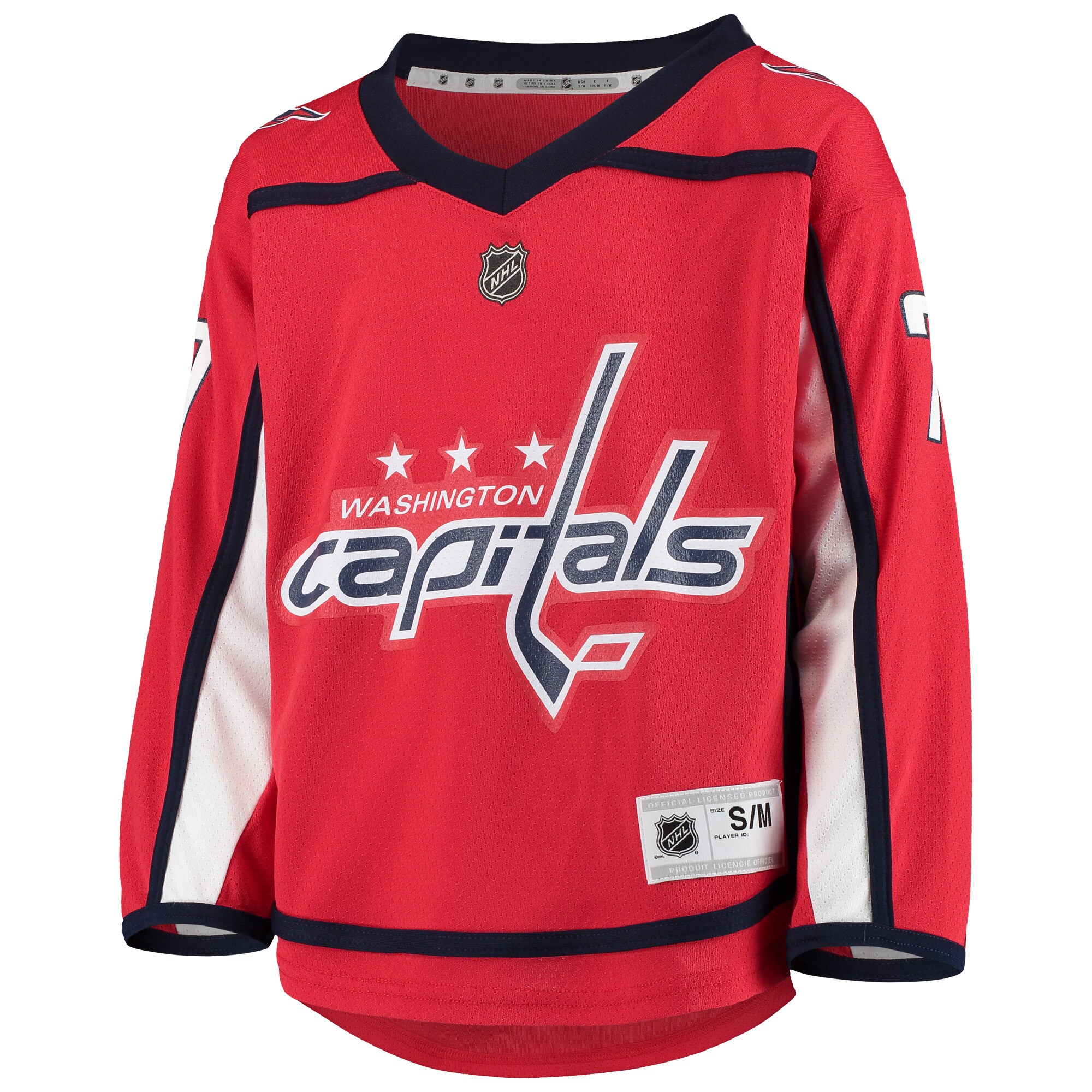 TJ Oshie Washington Capitals Youth Home Player Replica Jersey – Red Clowdercats