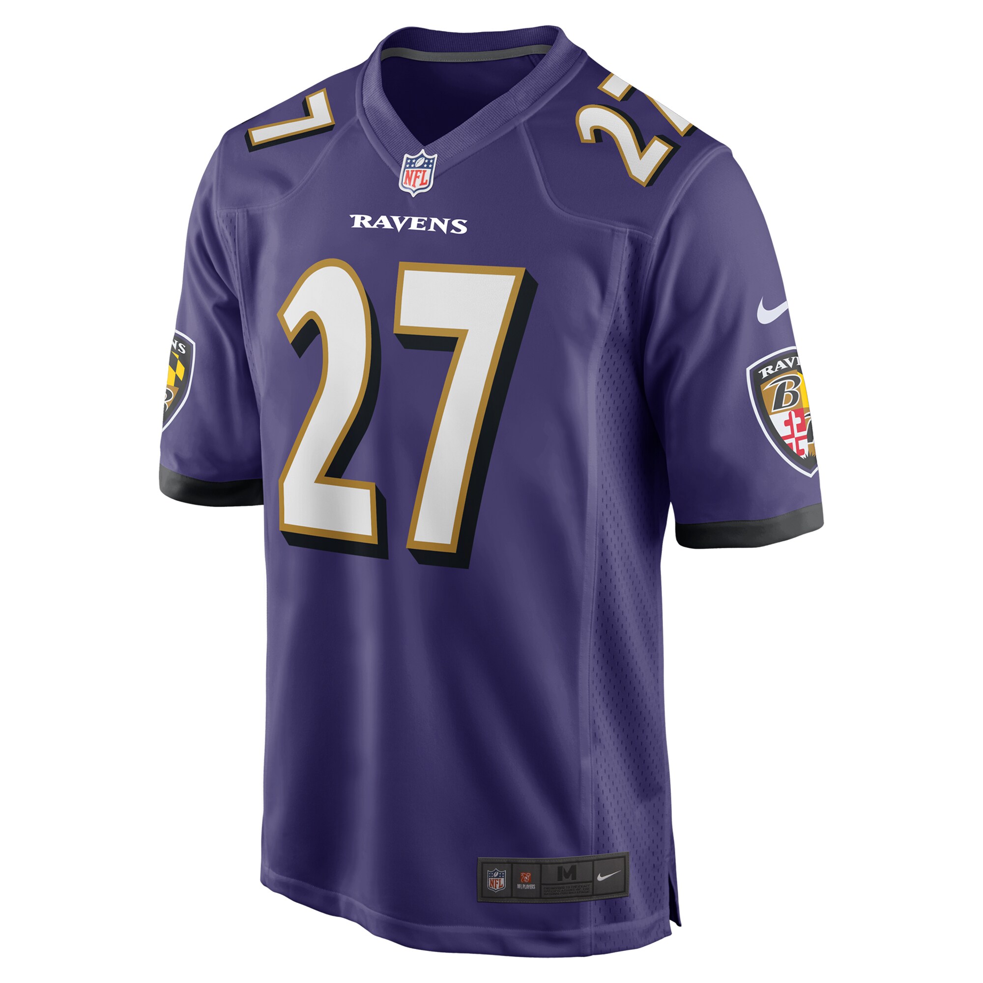 T.J. Tampa Baltimore Ravens Nike Team Game Jersey – Purple Clowdercats