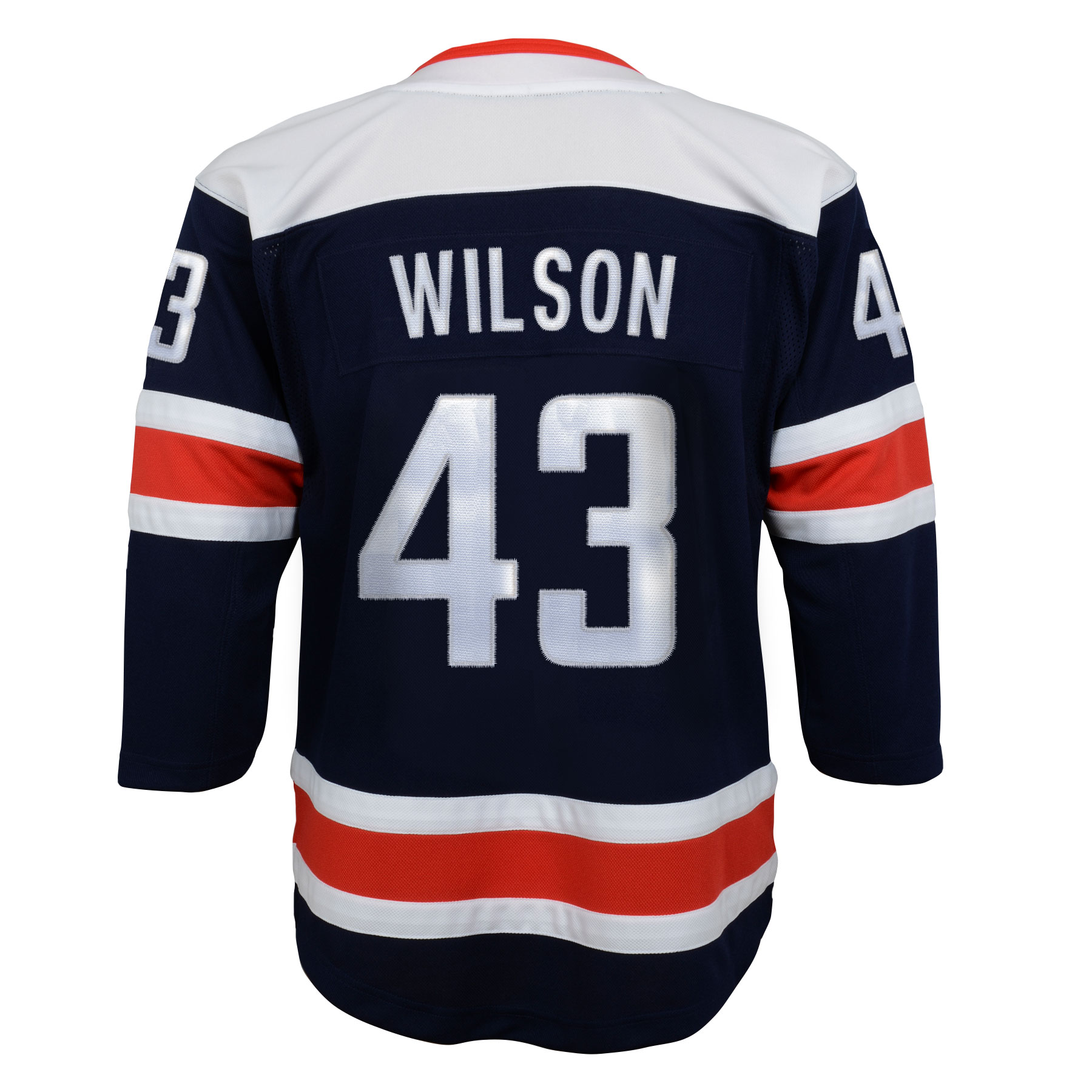 Tom Wilson Washington Capitals Youth 2020/21 Alternate Premier Player Jersey – Navy Clowdercats