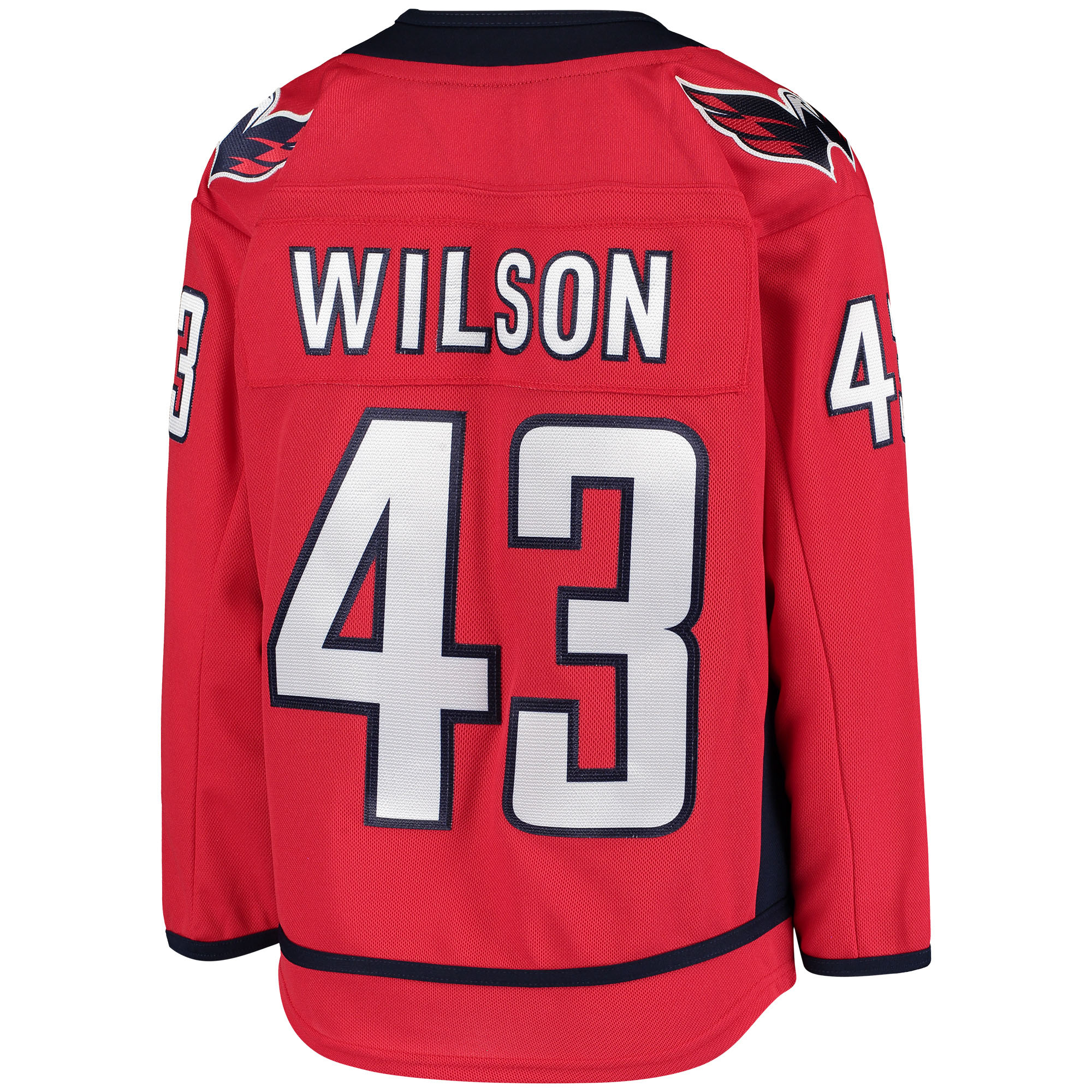 Tom Wilson Washington Capitals Youth Home Premier Player Jersey – Red Clowdercats