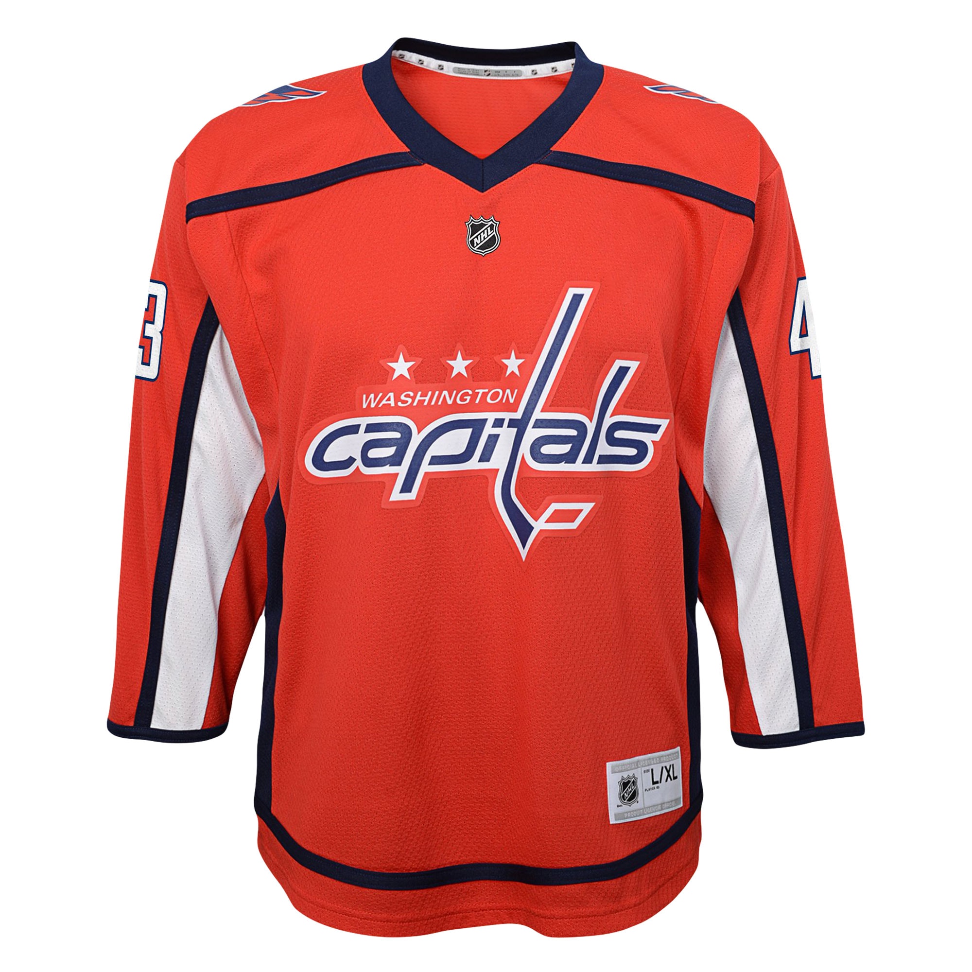 Tom Wilson Washington Capitals Youth Home Replica Player Jersey – Red Clowdercats