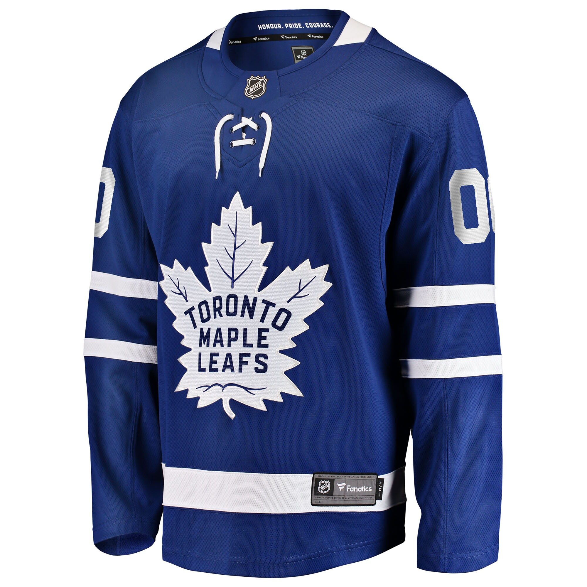 Toronto Maple Leafs Fanatics Home Breakaway Custom Jersey – Blue Clowdercats