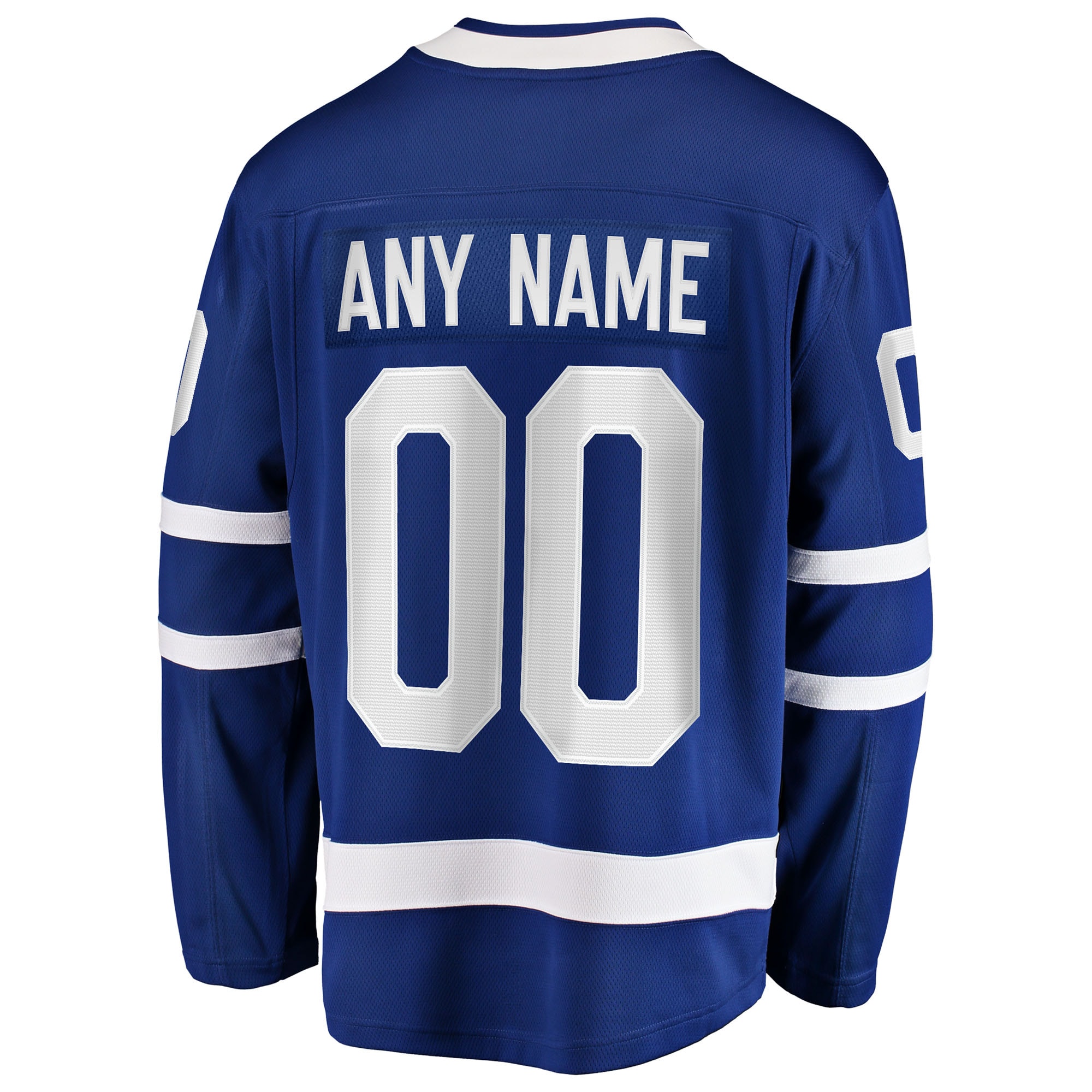 Toronto Maple Leafs Fanatics Home Breakaway Custom Jersey – Blue Clowdercats